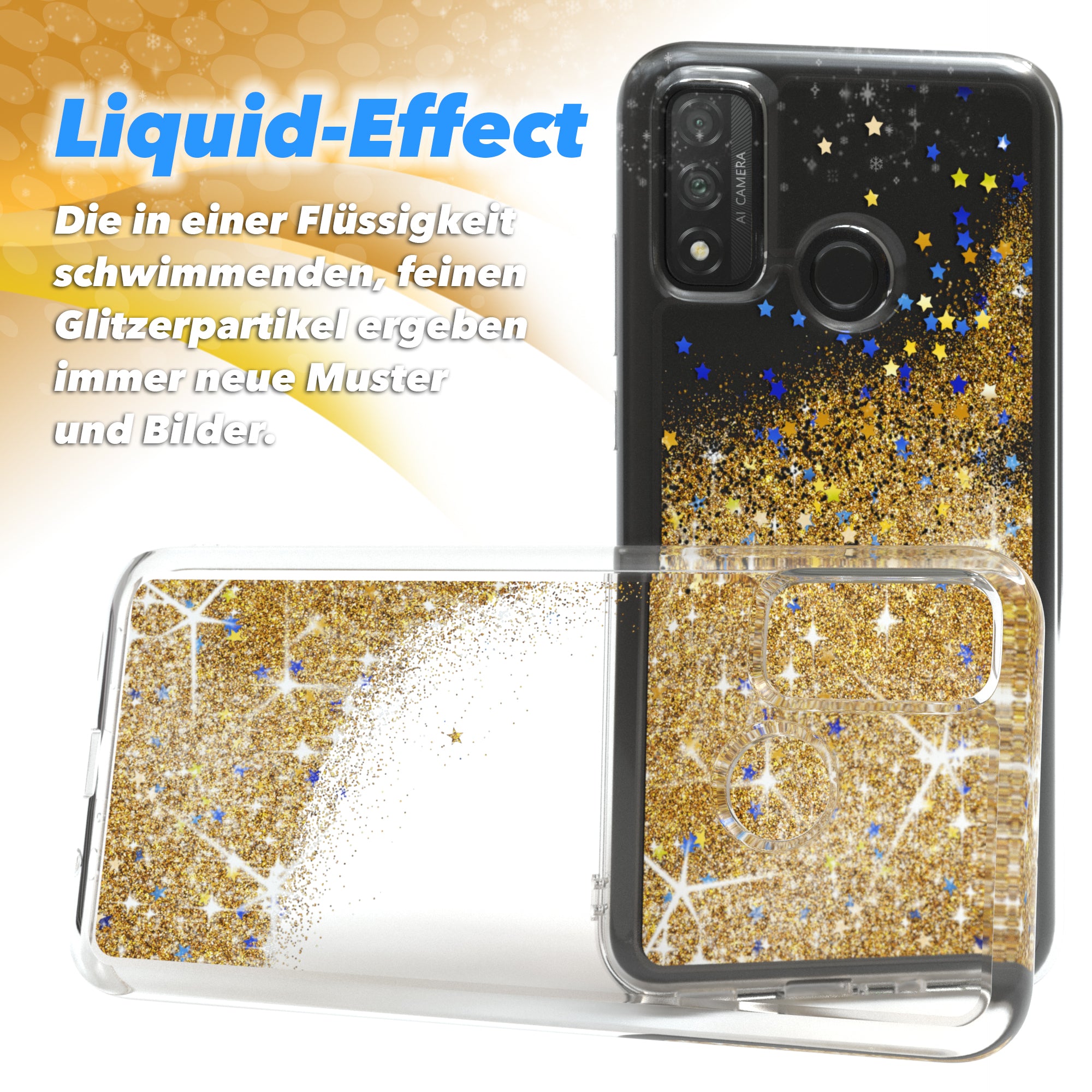 Huawei P Smart 2020 Glitzerhülle