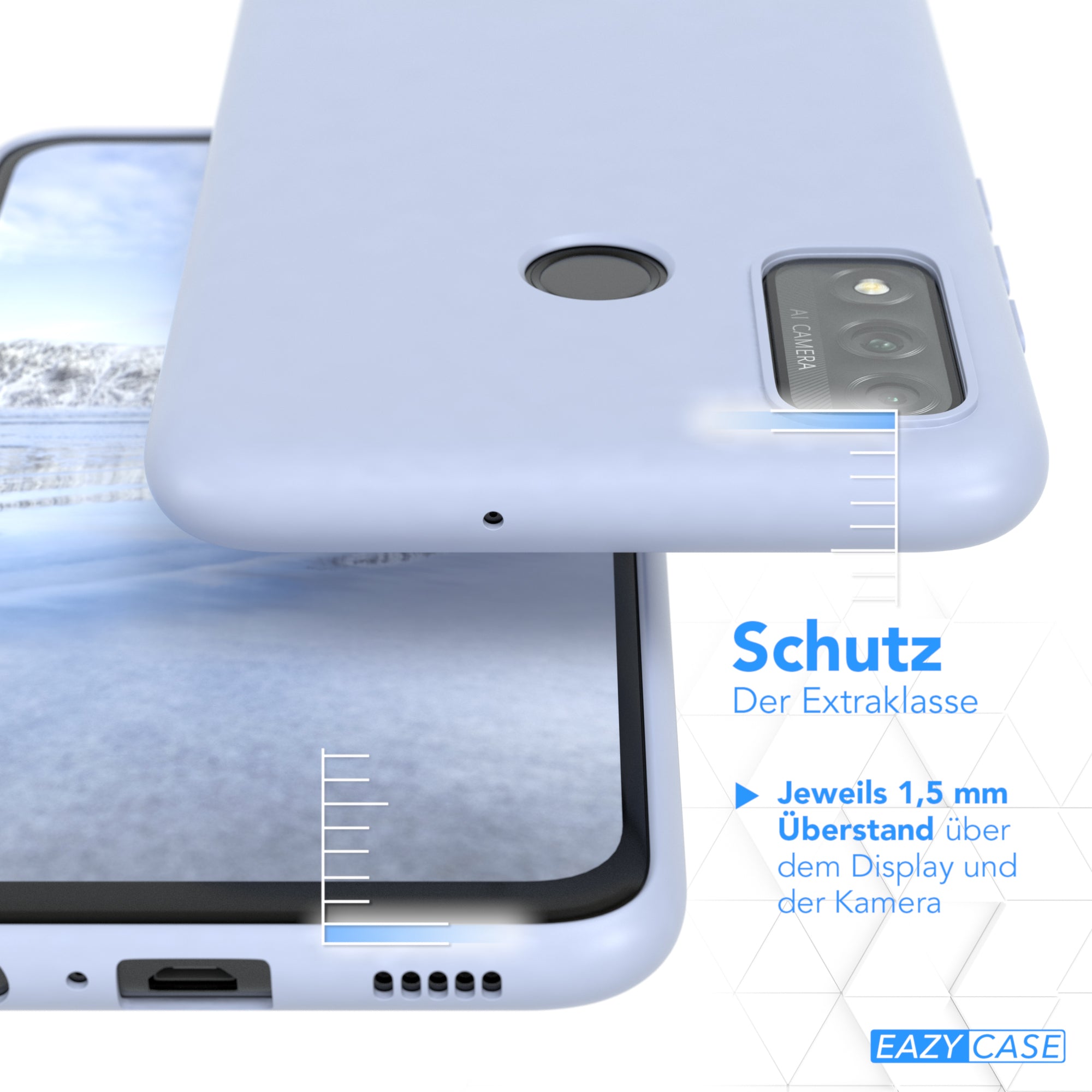 Huawei P Smart 2020 ultradünnes Slimcover aus TPU