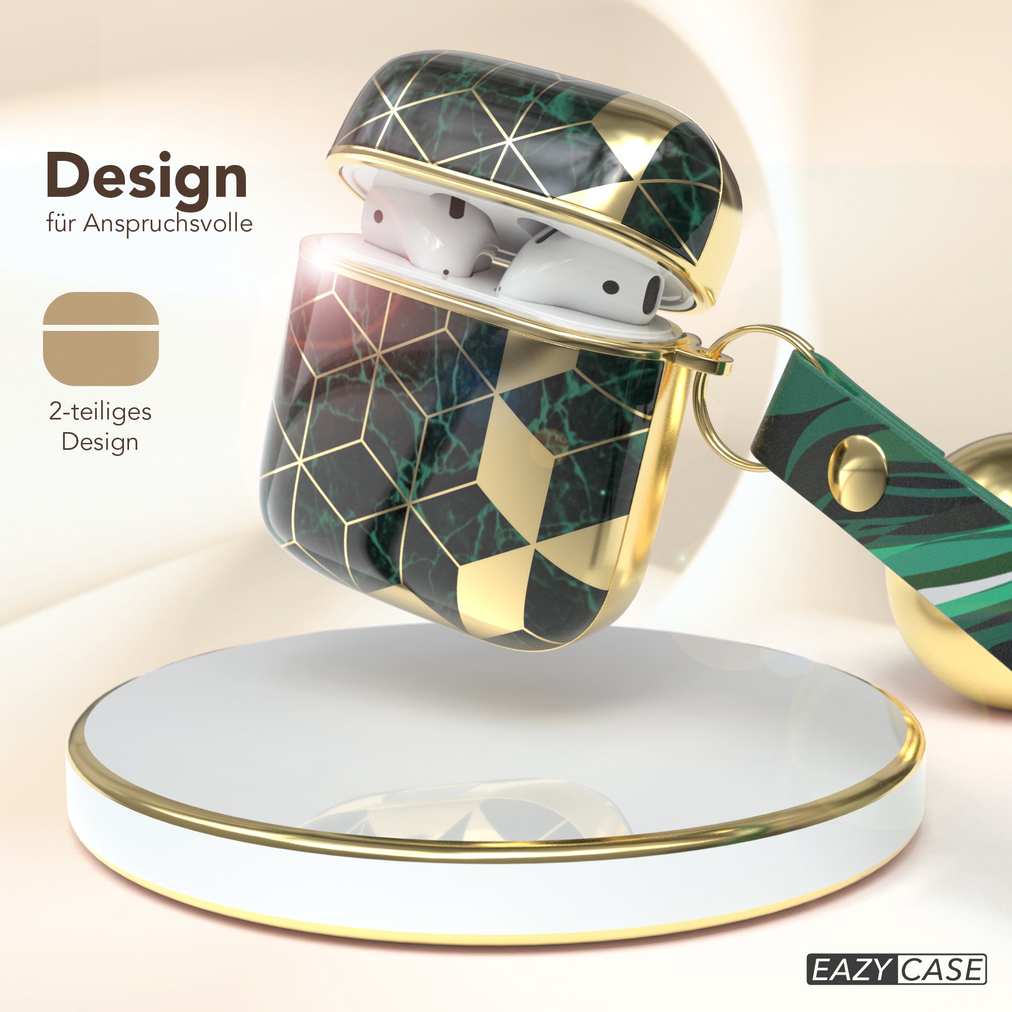 AirPods Schutzhülle gemustert