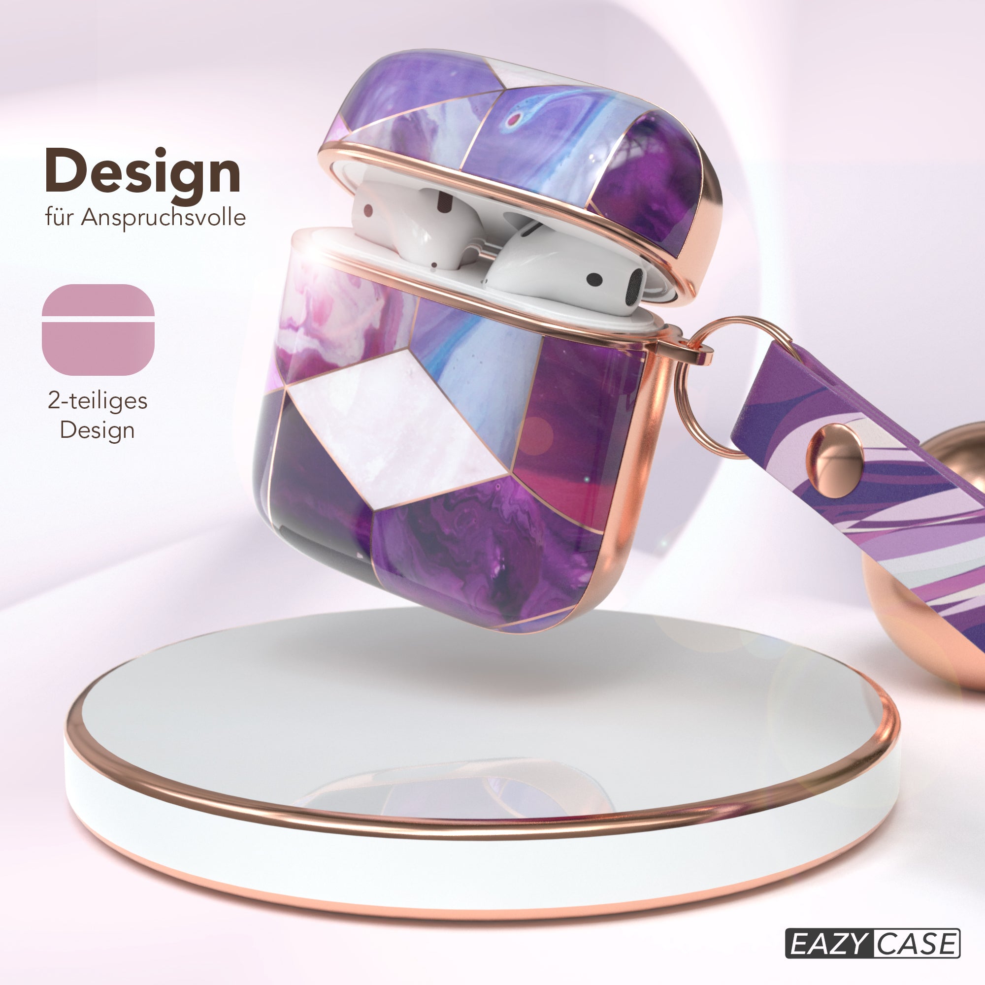 AirPods Schutzhülle gemustert