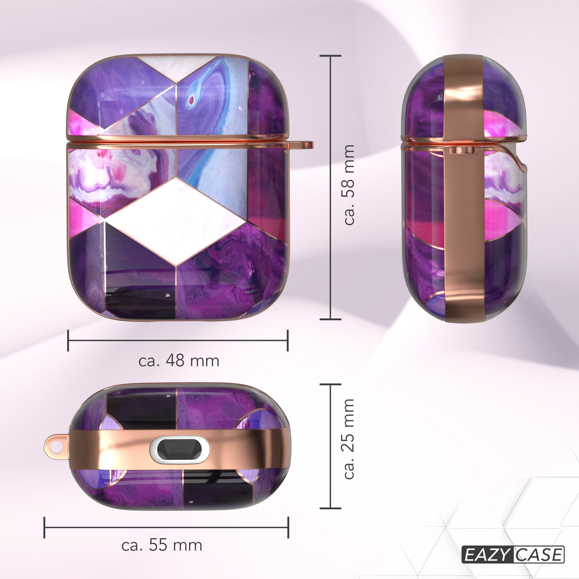 AirPods Schutzhülle gemustert