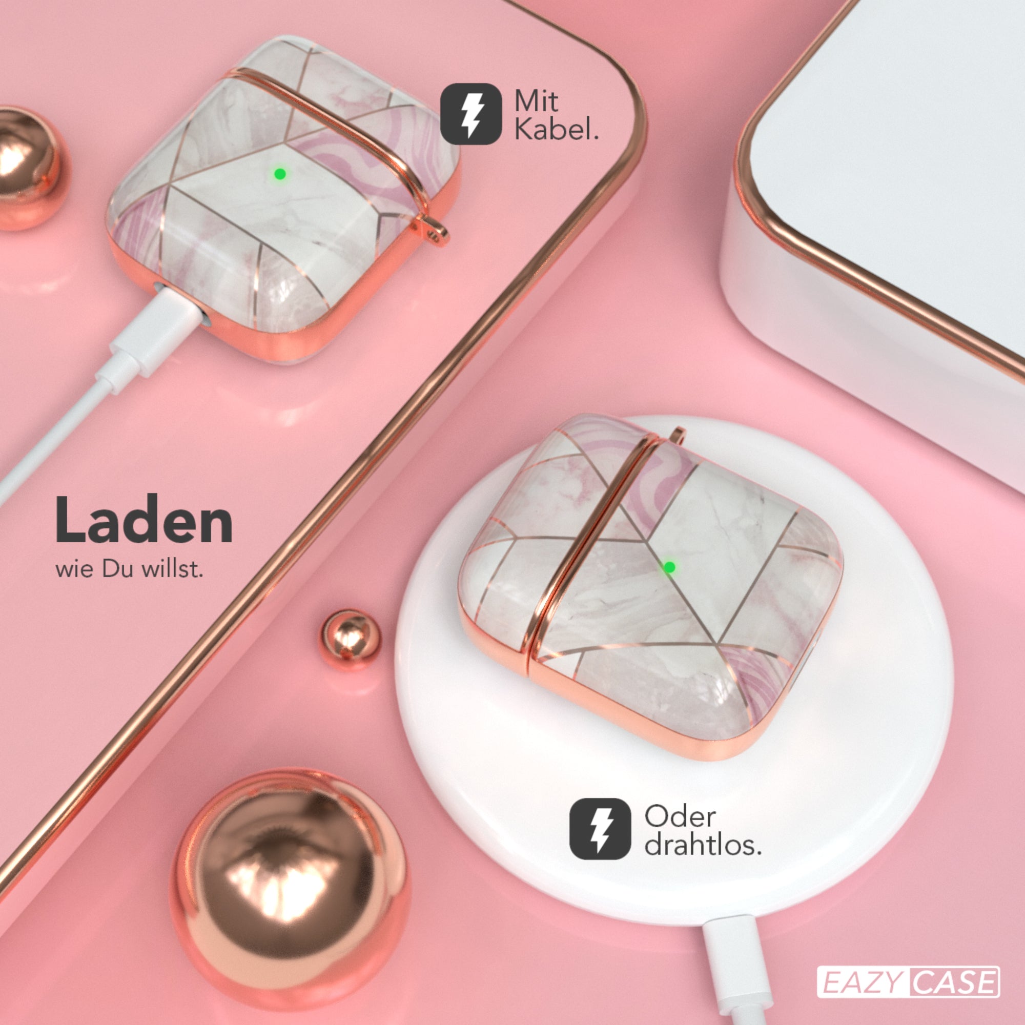 AirPods Schutzhülle gemustert