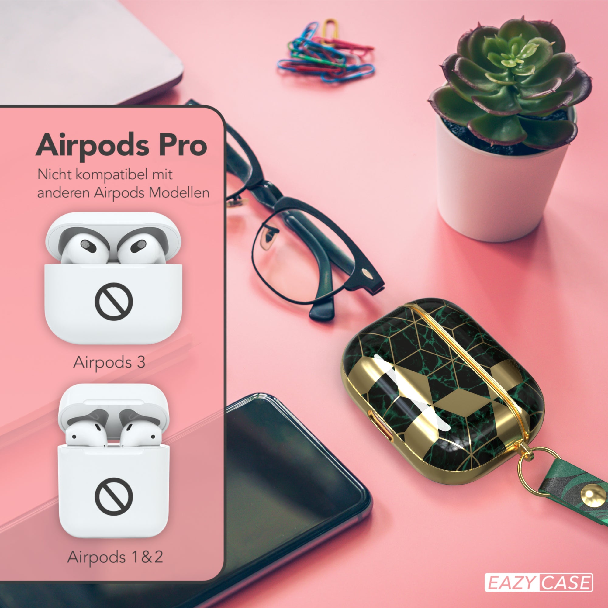 AirPods Pro Schutzhülle gemustert