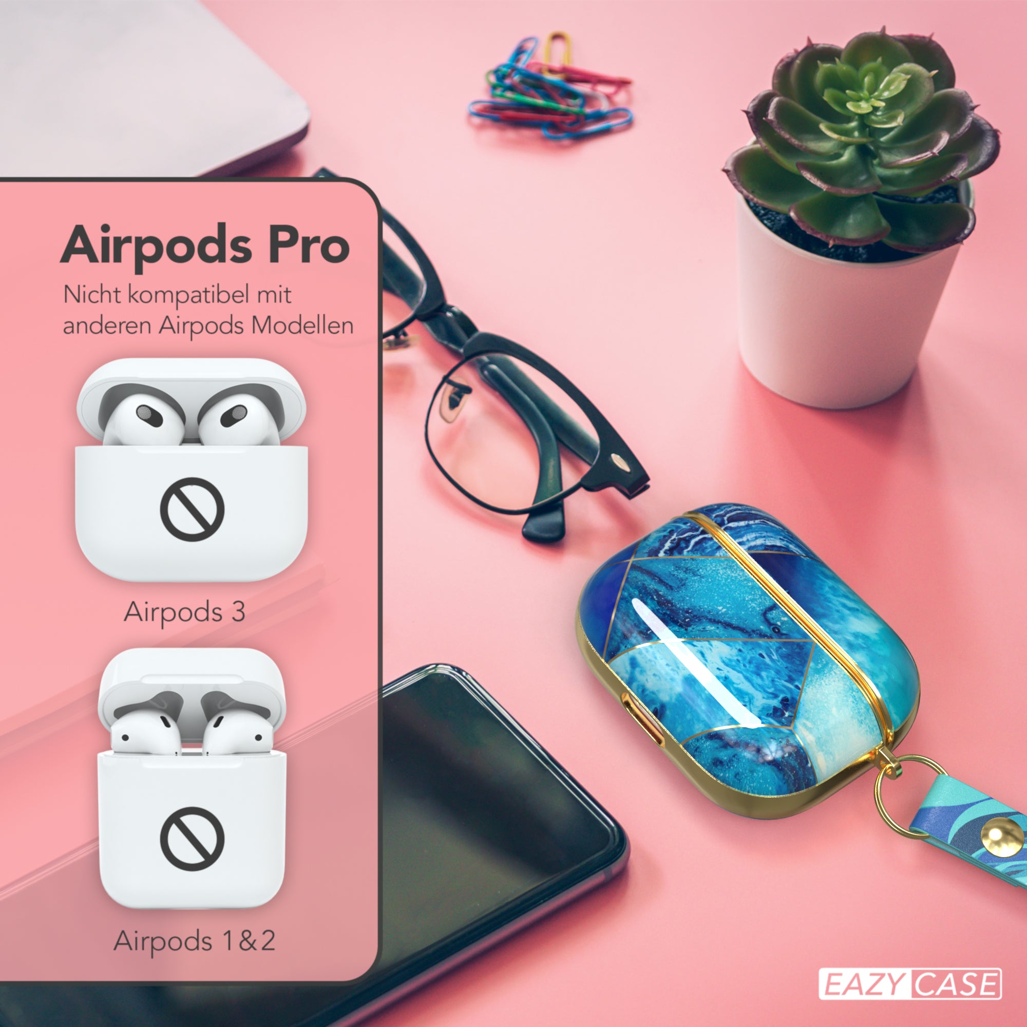 AirPods Pro Schutzhülle gemustert