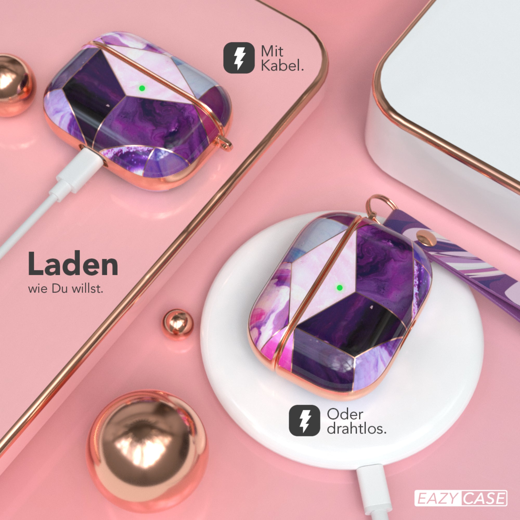 AirPods Pro Schutzhülle gemustert