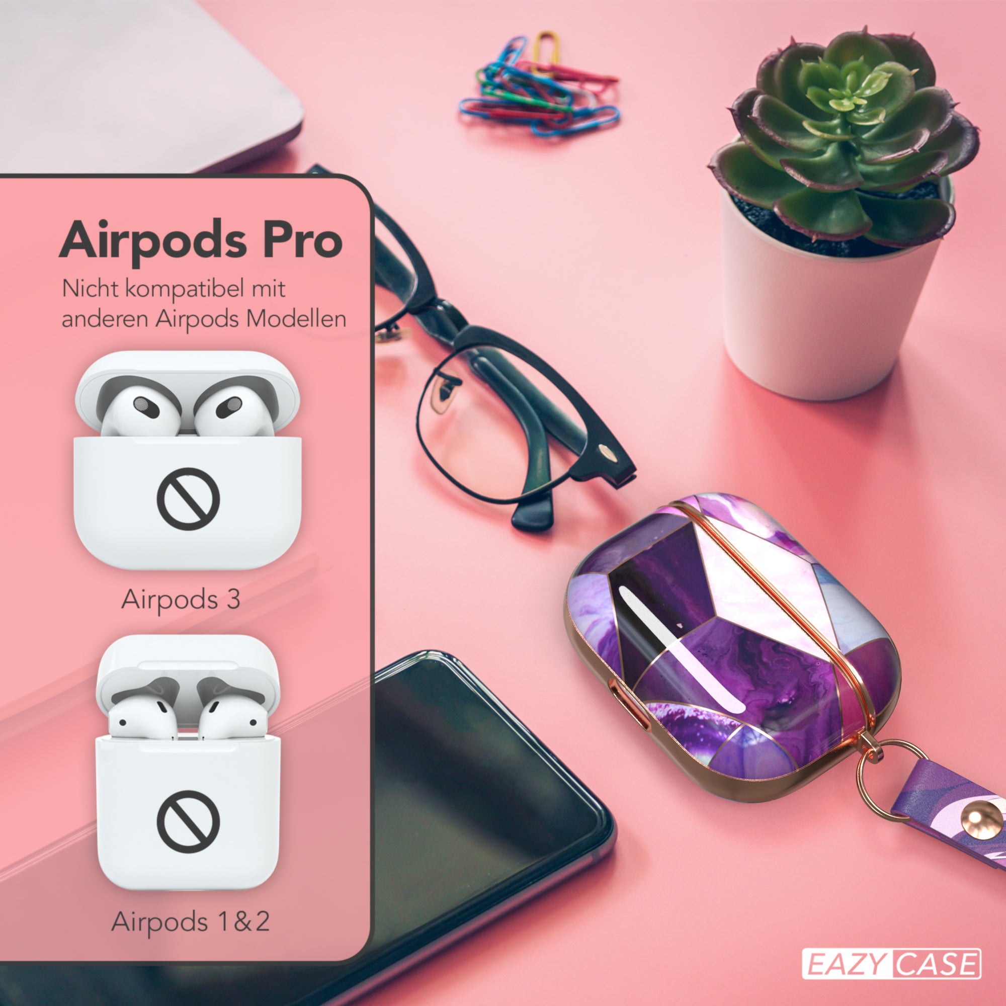 AirPods Pro Schutzhülle gemustert