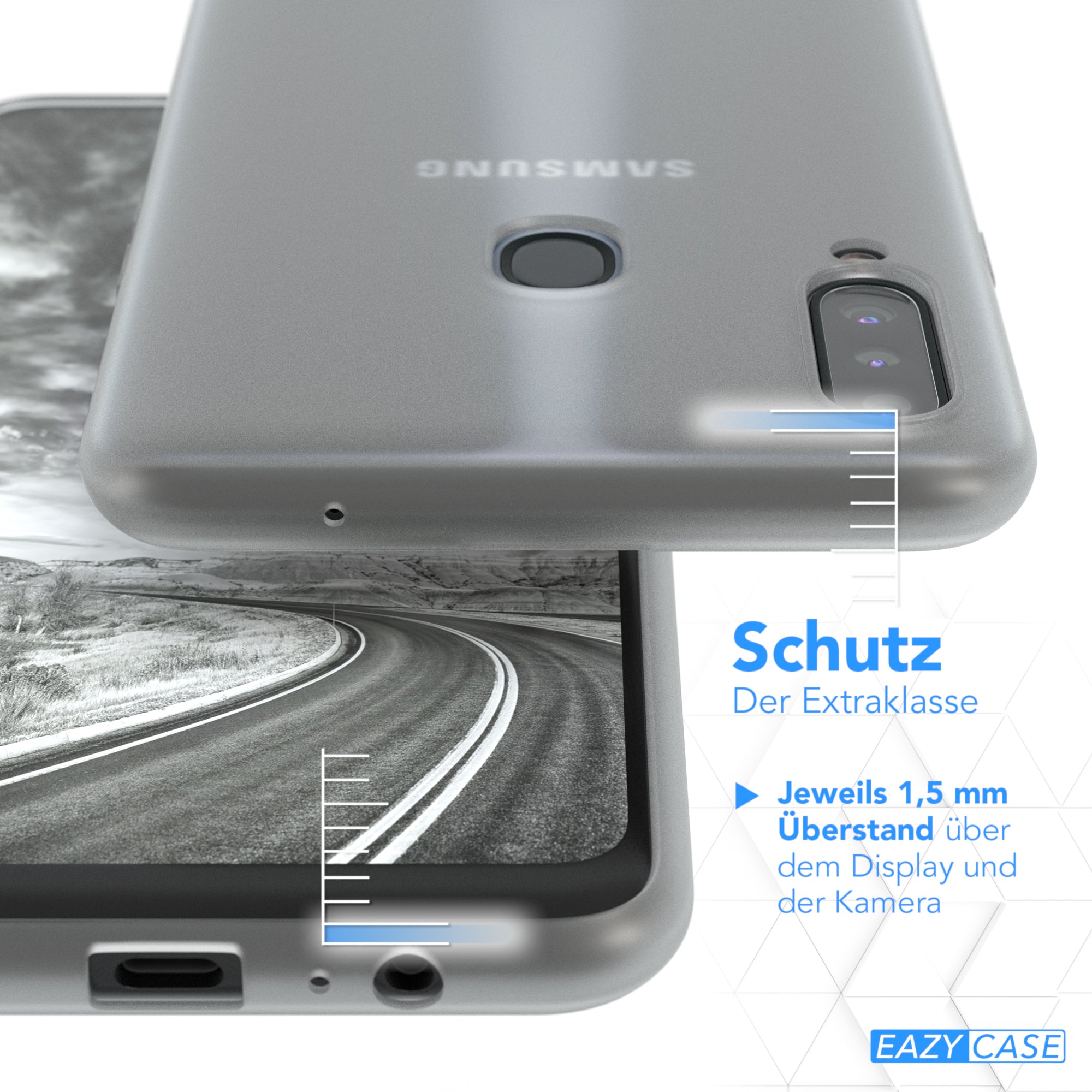 Galaxy A20s ultradünnes Slimcover aus TPU