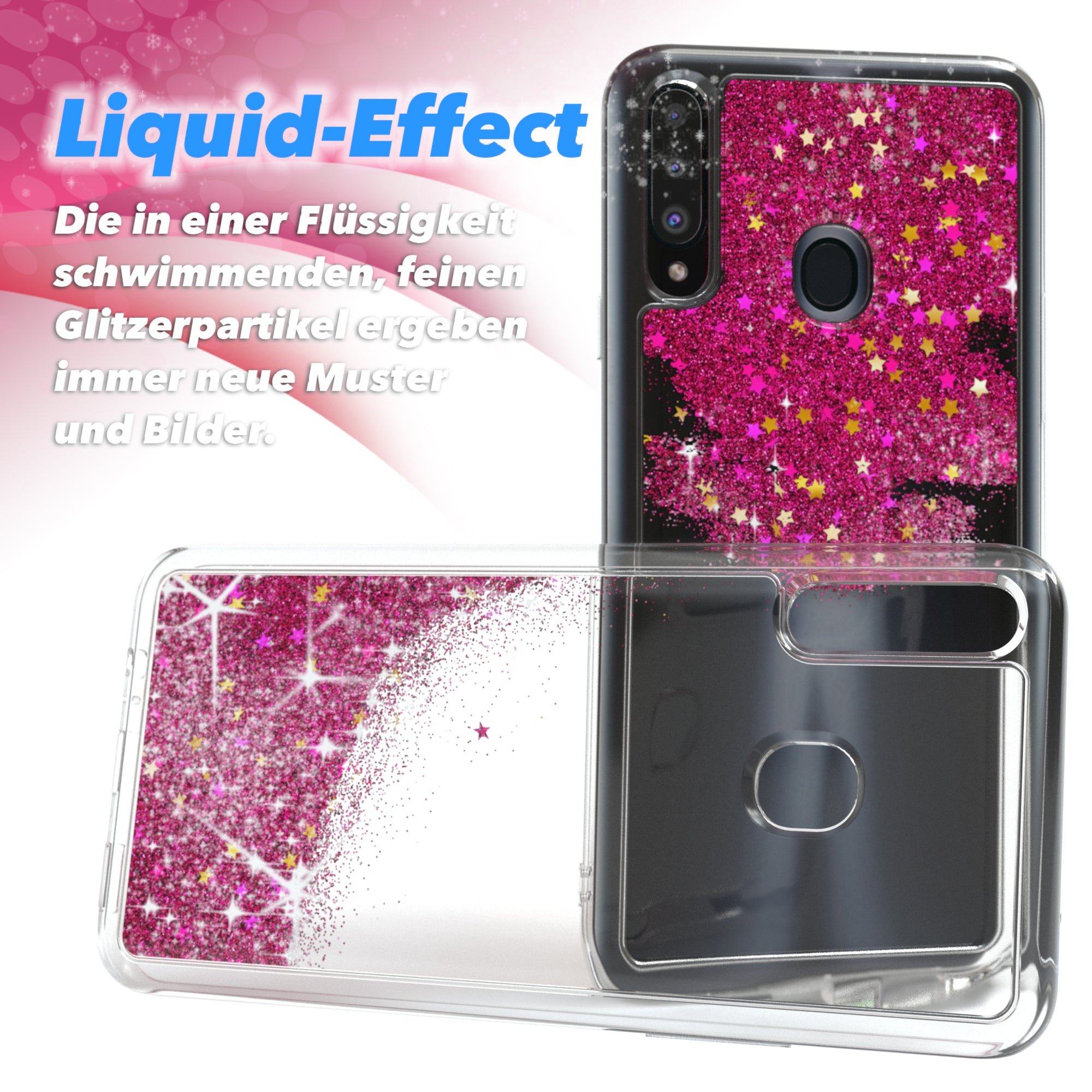 Galaxy A20s Glitzerhülle