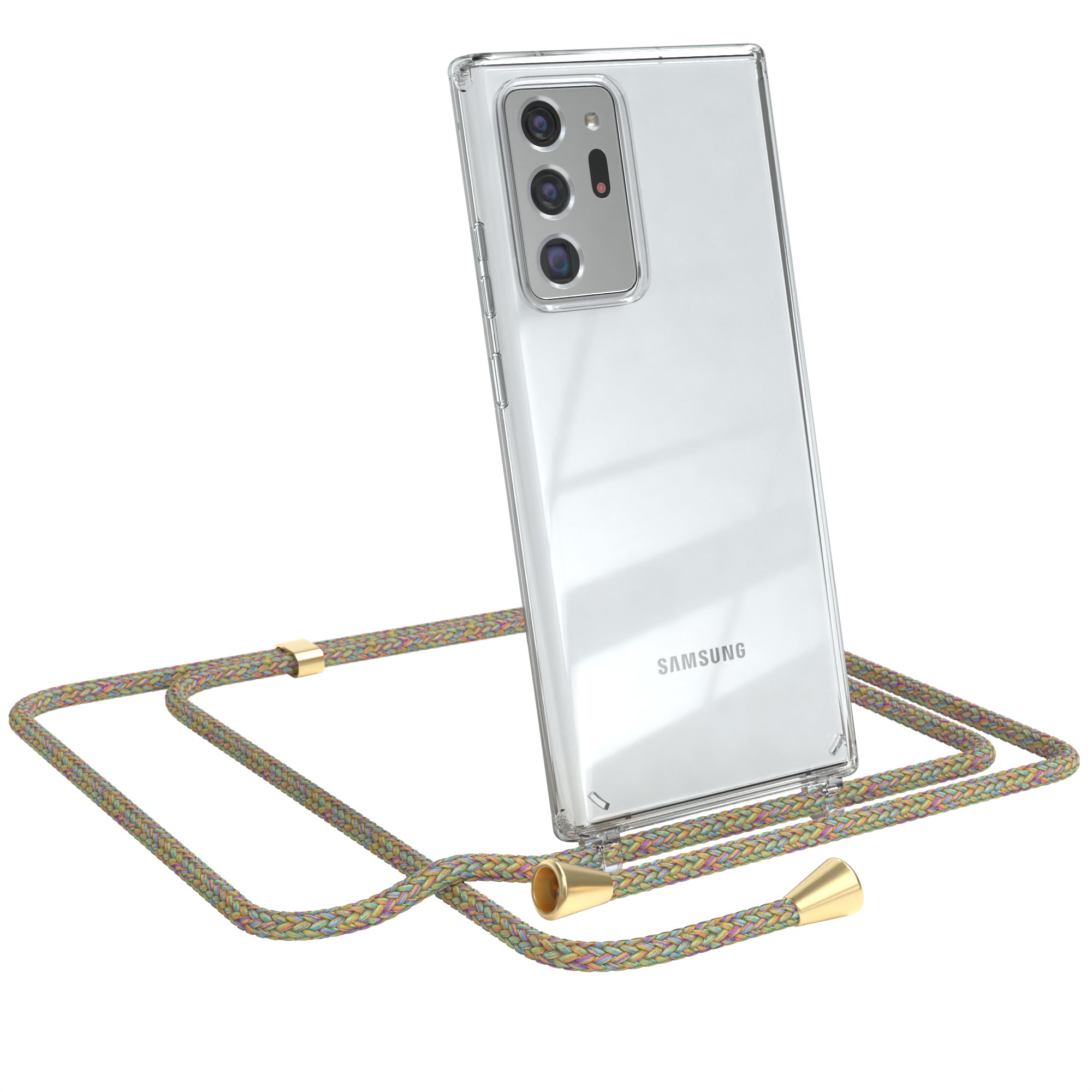 Galaxy Note 20 Ultra transparente Hülle + Kordel