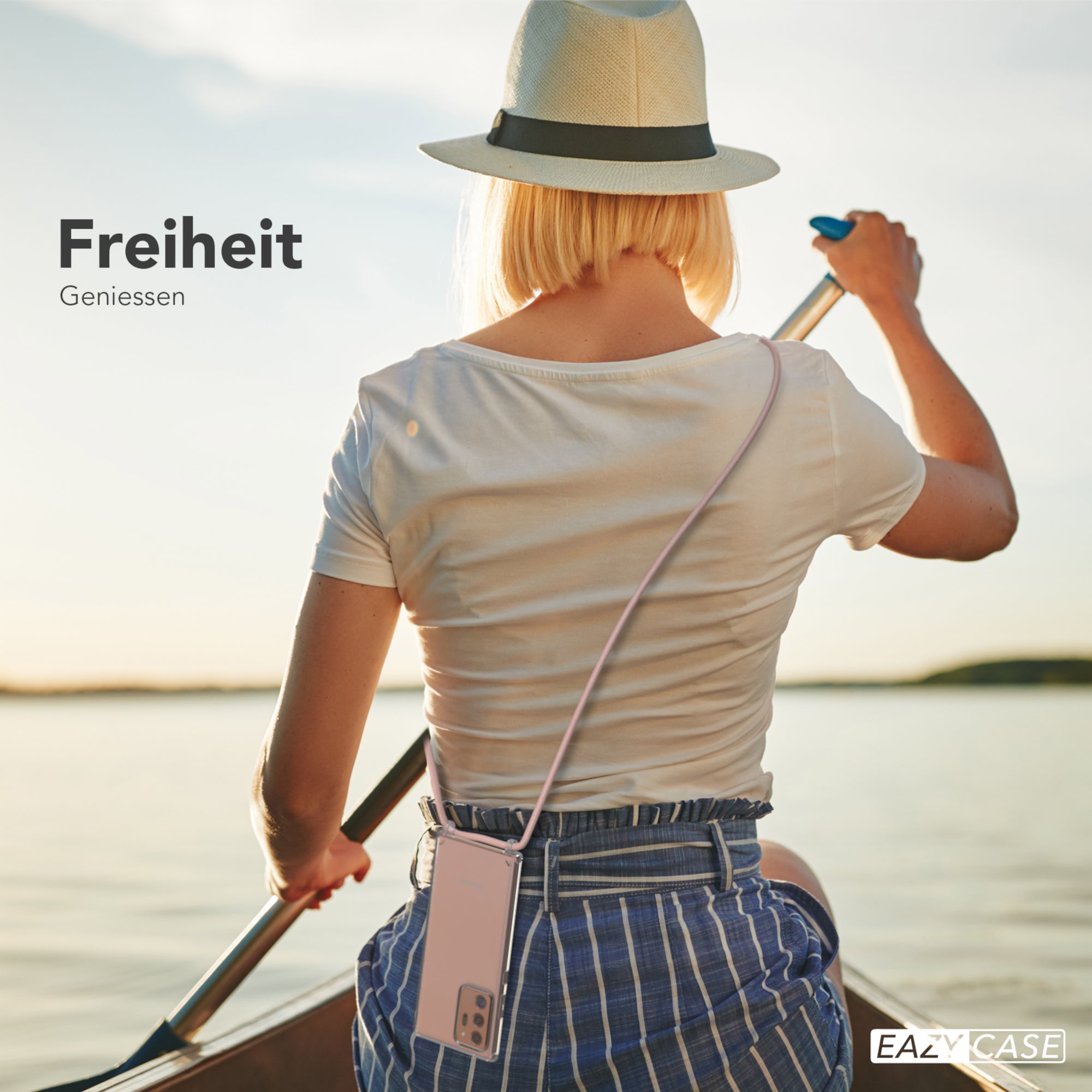 Galaxy Note 20 Ultra transparente Hülle + Kordel