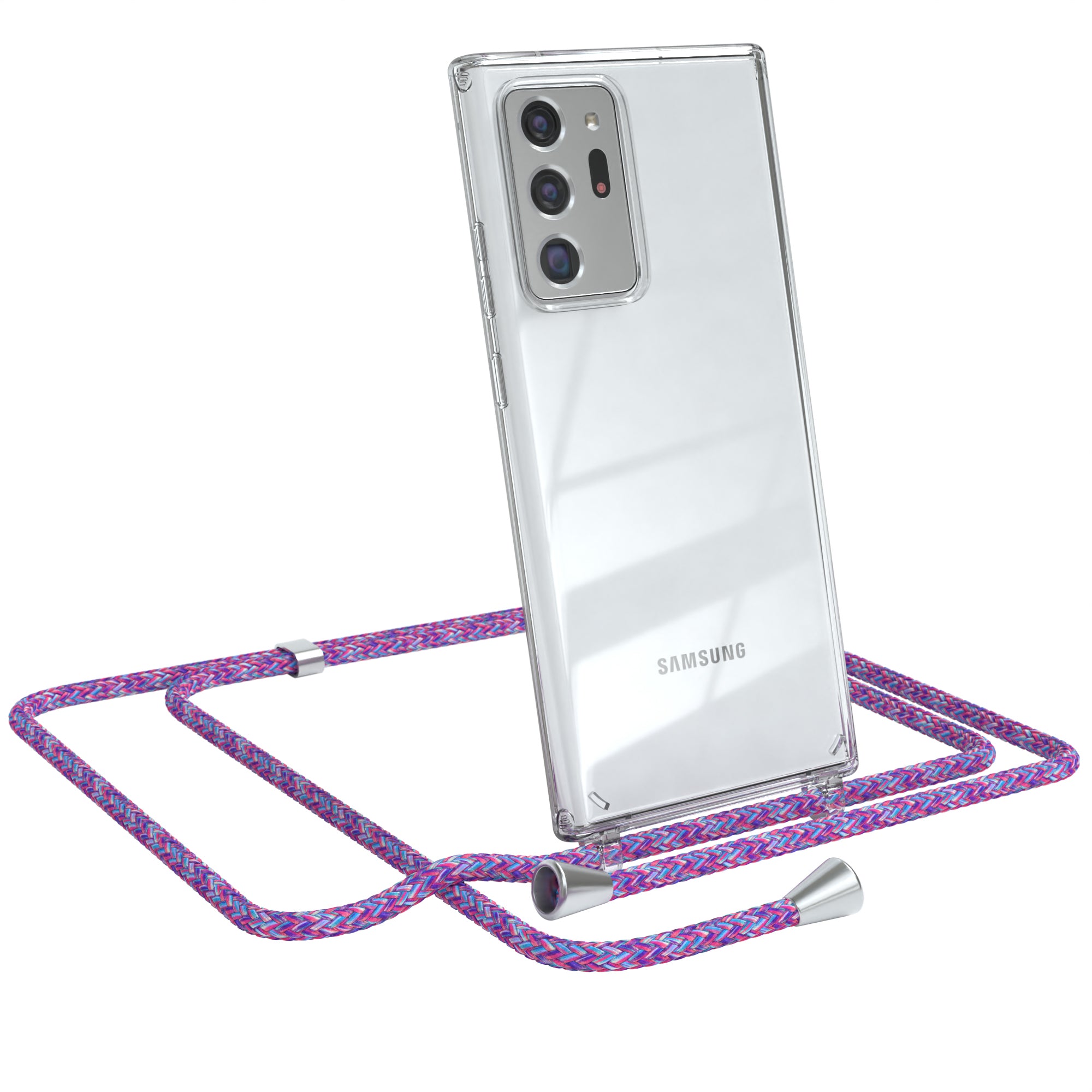 Galaxy Note 20 Ultra transparente Hülle + Kordel
