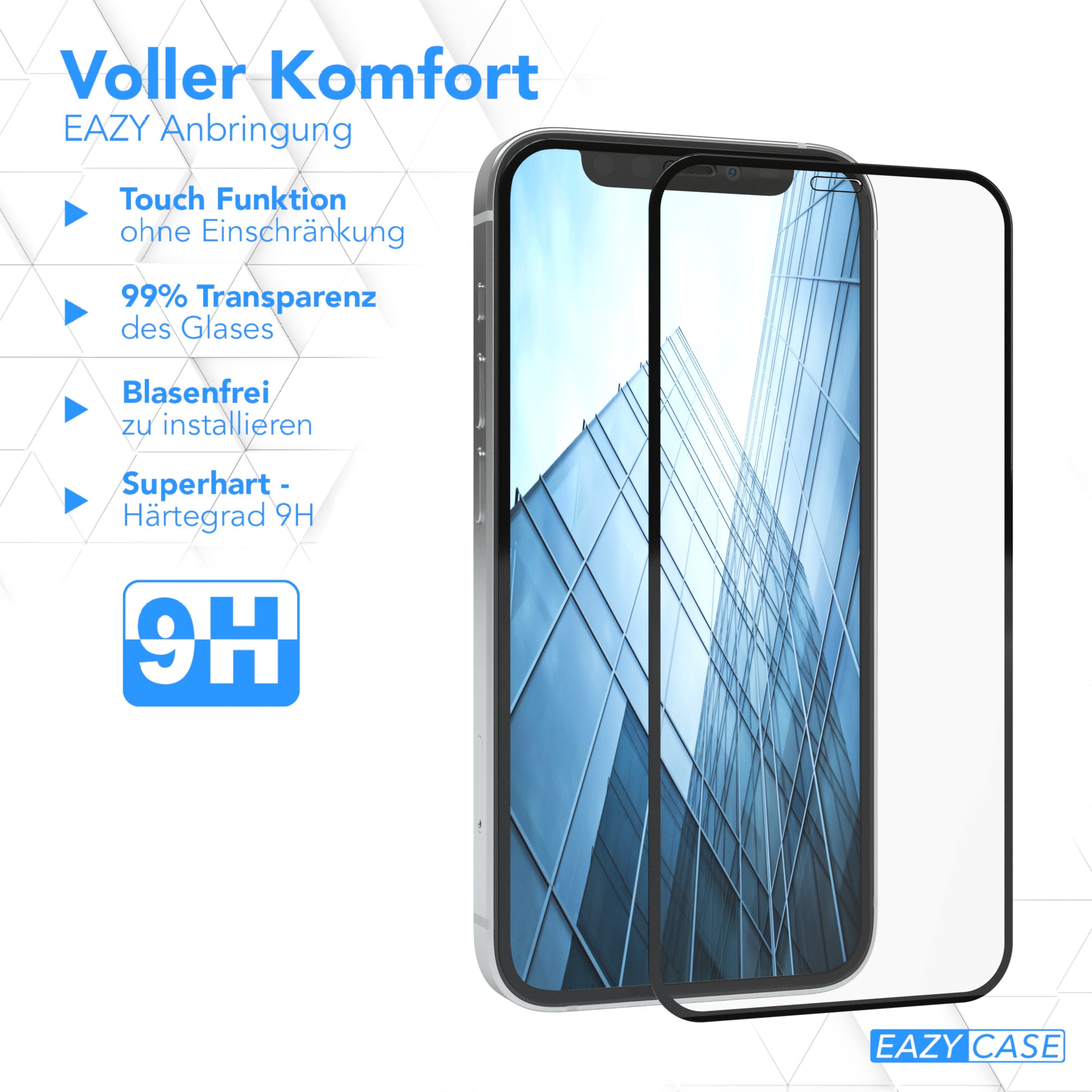 2x iPhone 12 Mini Glasfolie