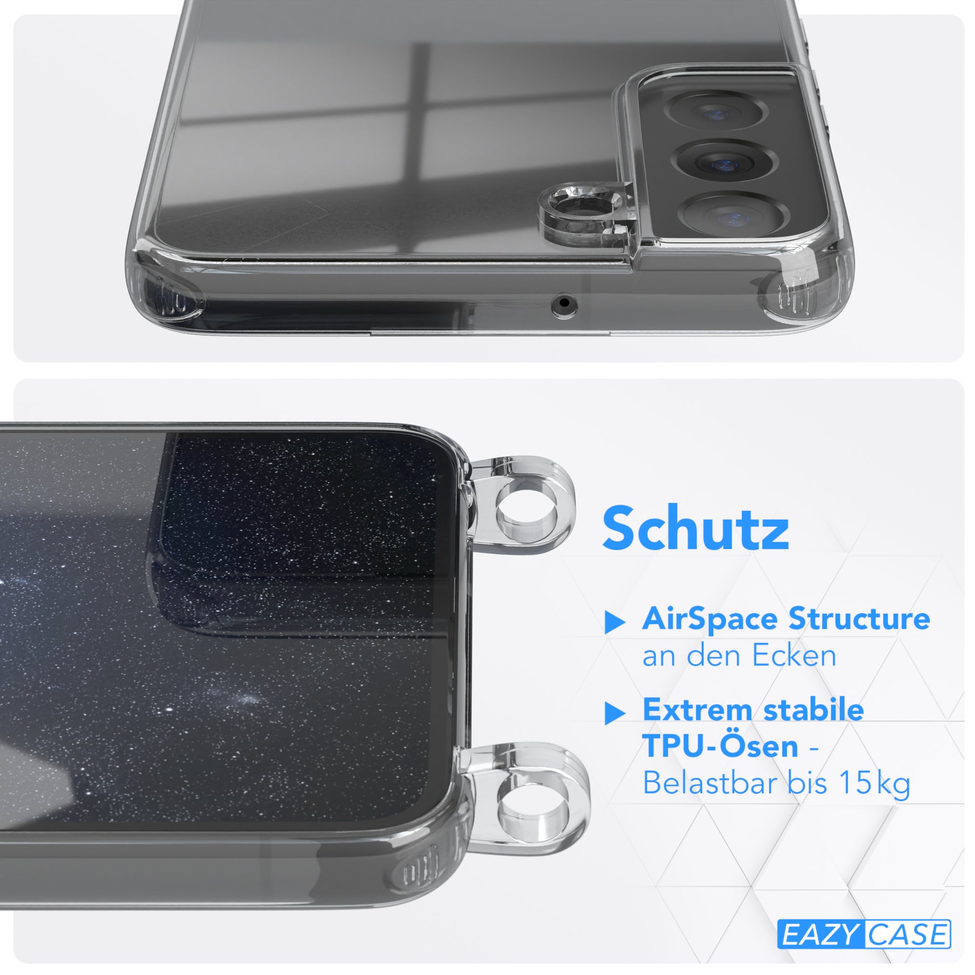 Galaxy S22 Plus 5G Hülle + Uni Kordel