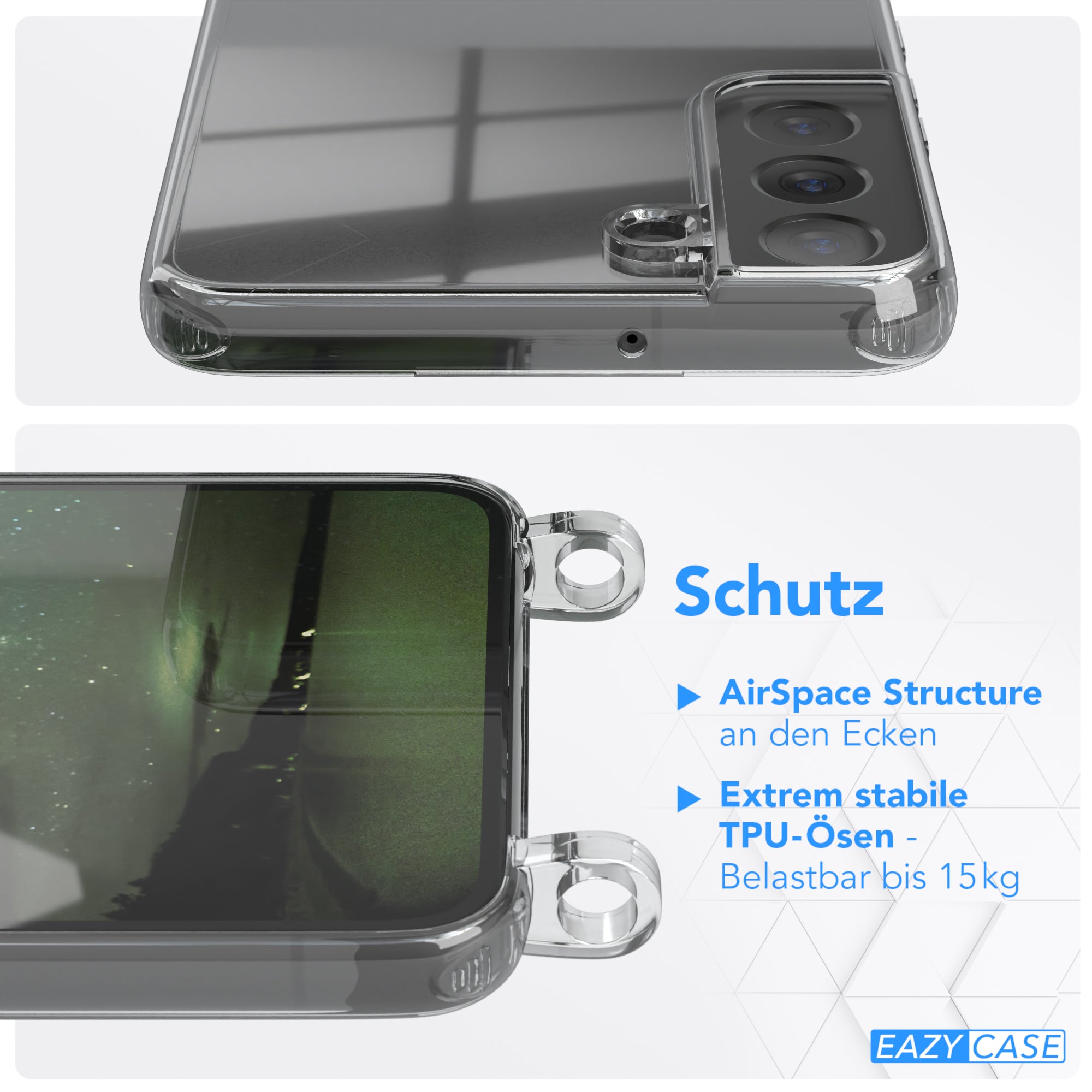 Galaxy S22 Plus 5G Hülle + Uni Kordel