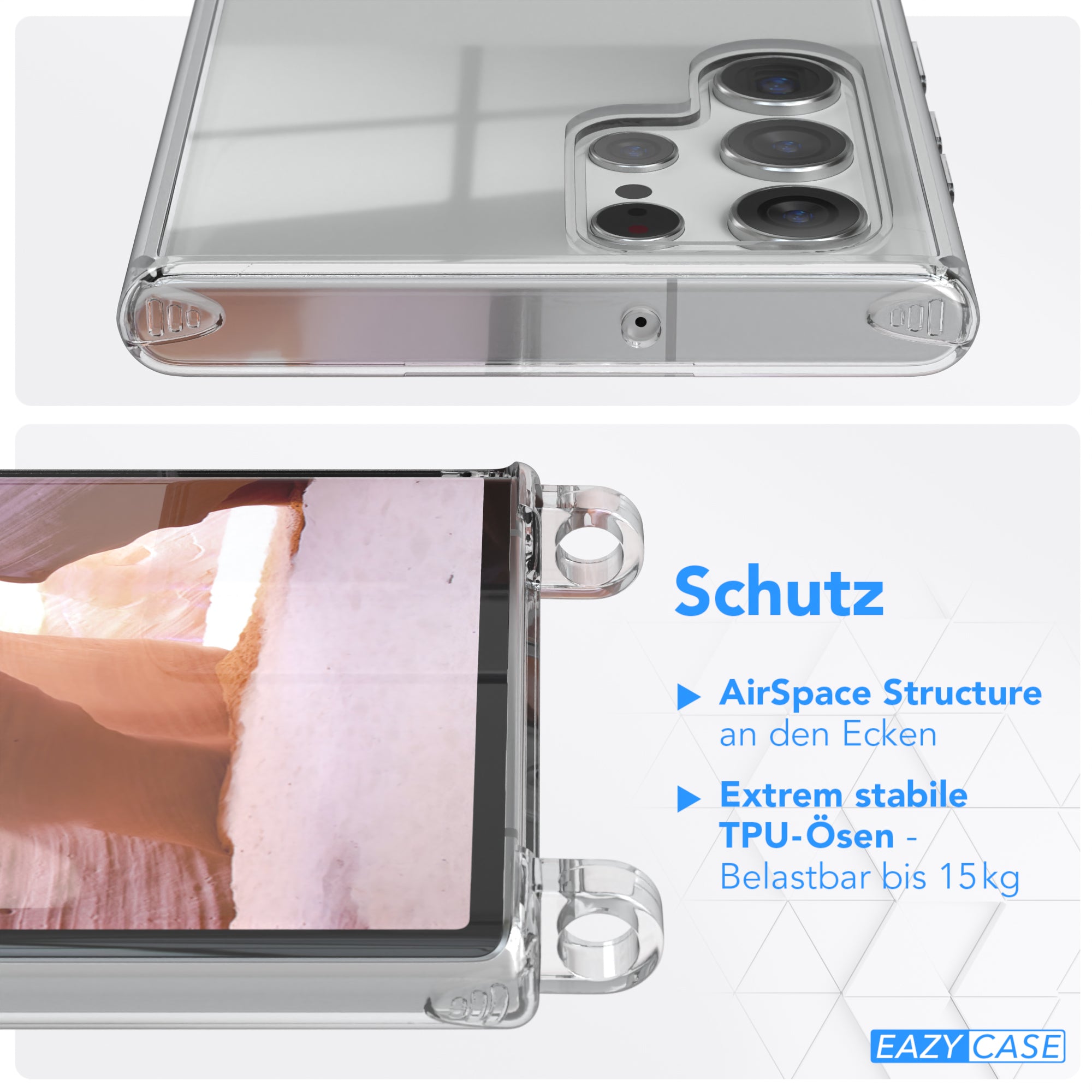 Galaxy S22 Ultra 5G Hülle + breites Band