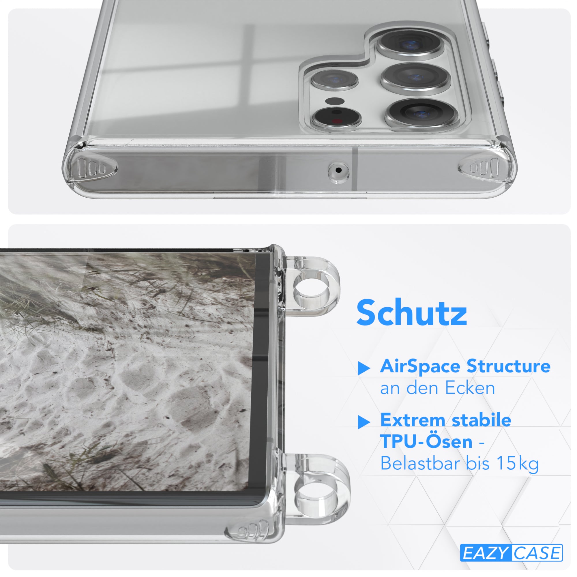 Galaxy S22 Ultra 5G Hülle + breites Band