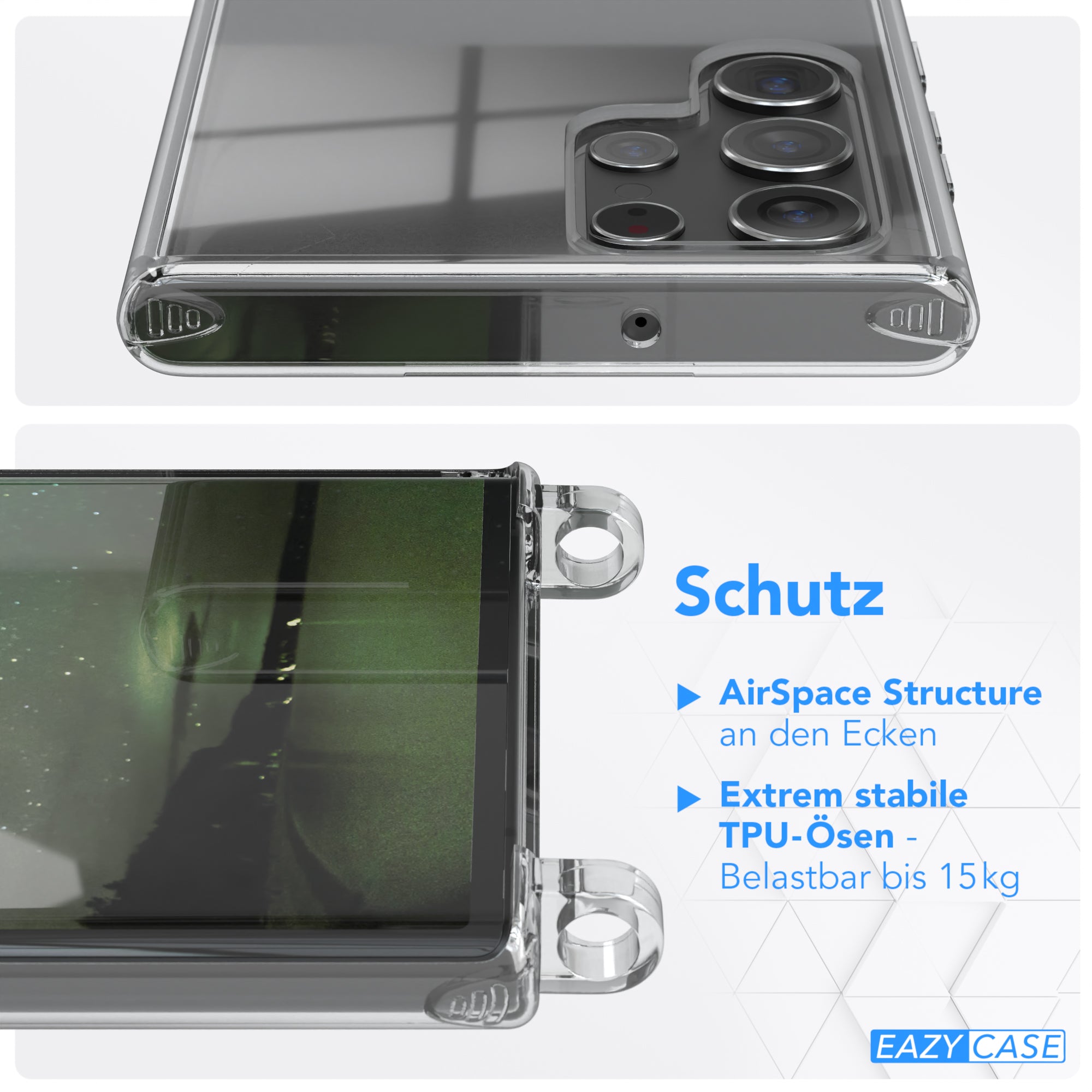 Galaxy S22 Ultra 5G Hülle + breites Band