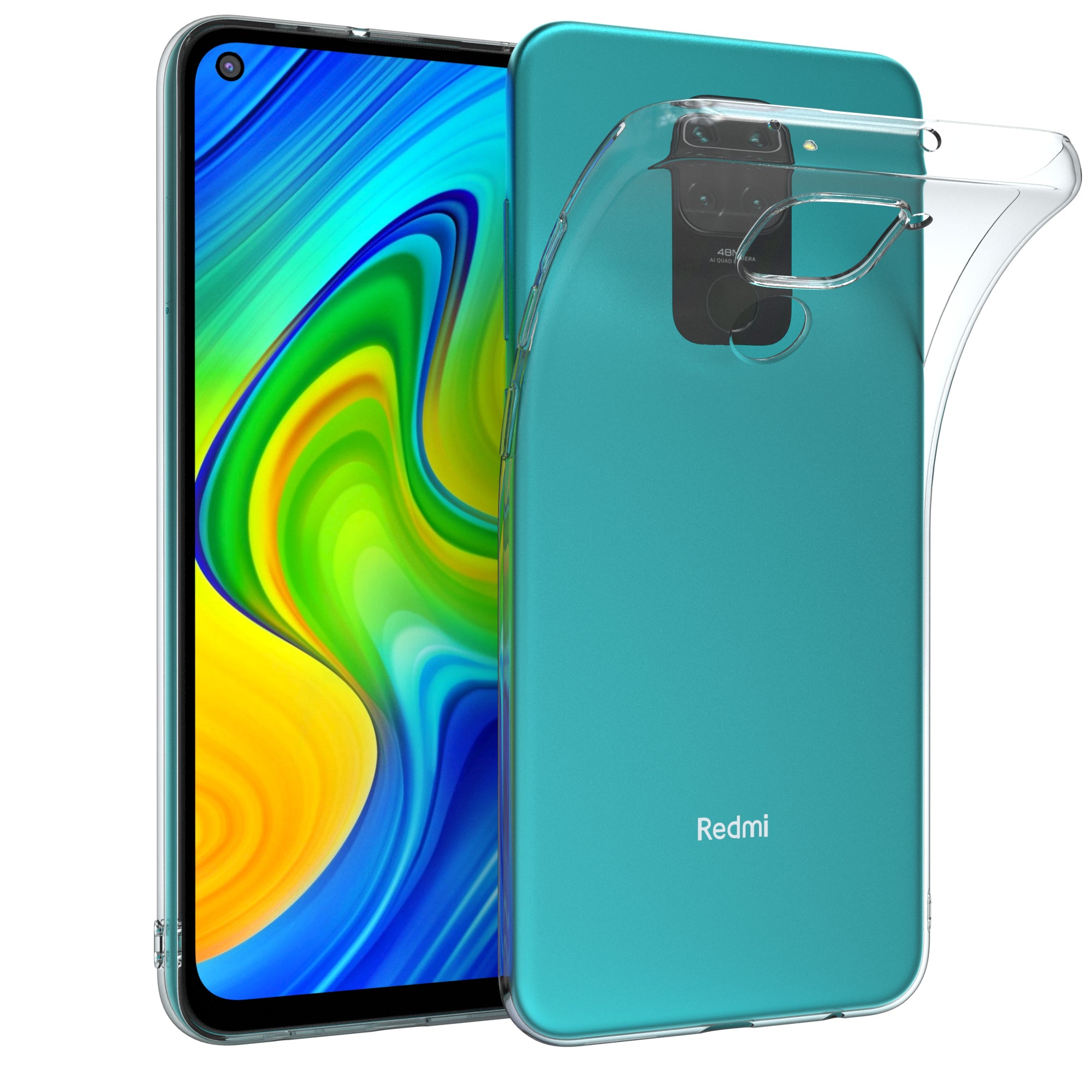 Xiaomi Redmi Note 9 / Redmi 10X 4G transparentes Slimcover