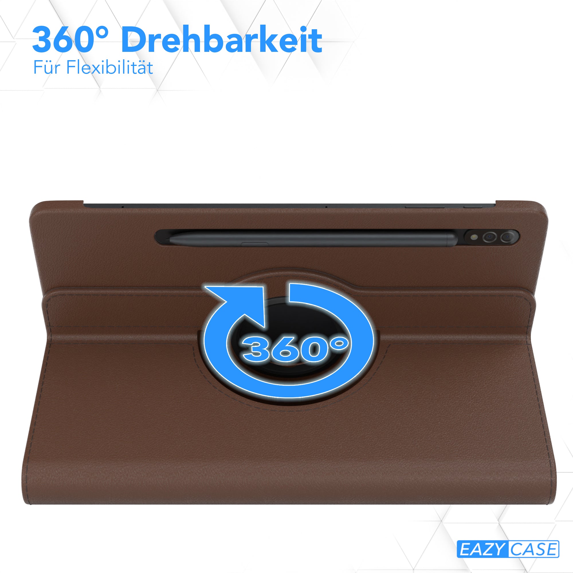 Samsung Galaxy Tab S7 drehbare Tablethülle mit 360 Grad Rotation