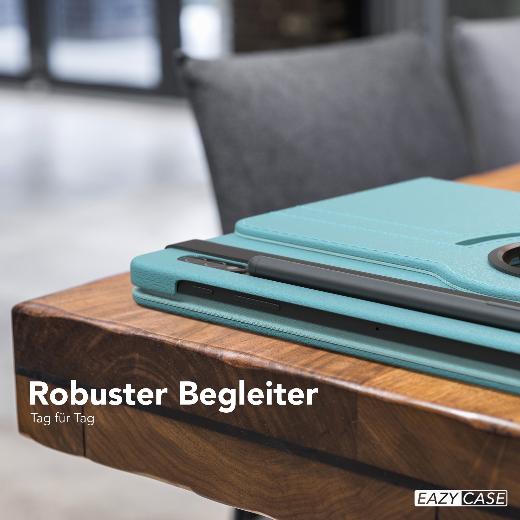 Samsung Galaxy Tab S7 drehbare Tablethülle mit 360 Grad Rotation