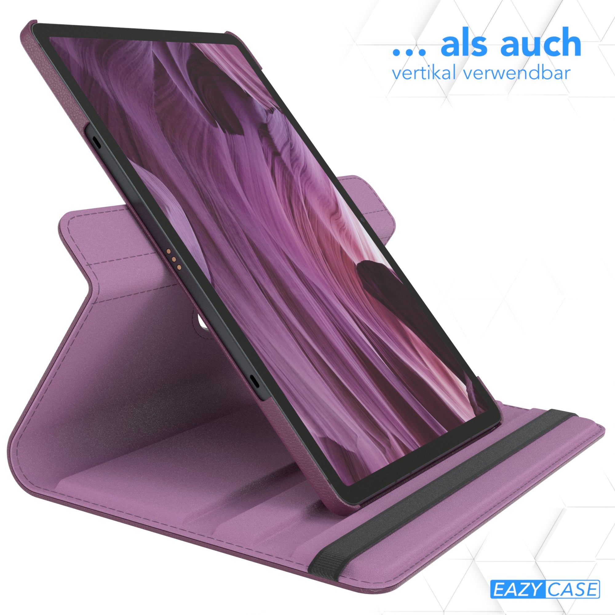 Samsung Galaxy Tab S7 drehbare Tablethülle mit 360 Grad Rotation