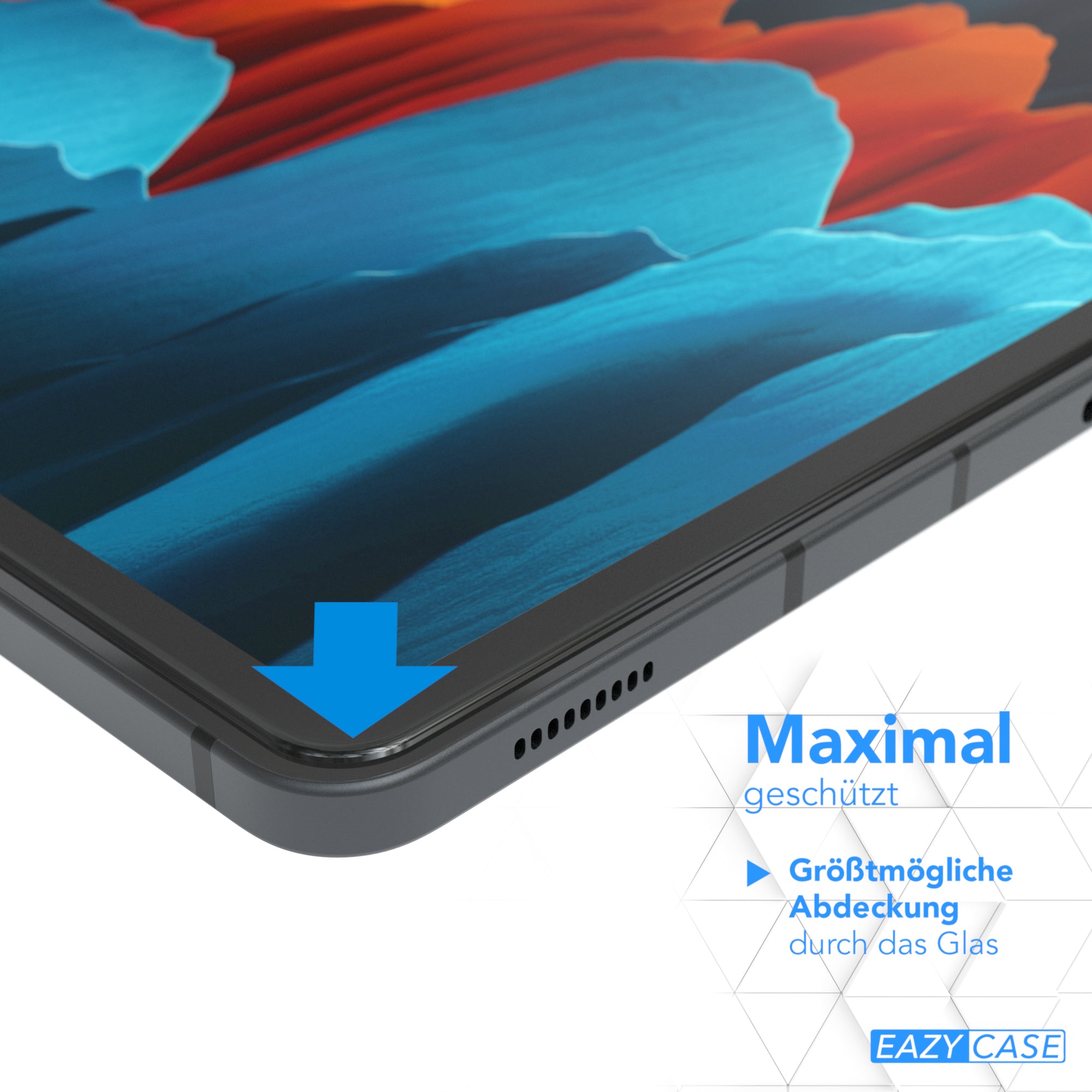 Galaxy Tab S7 Plus / 5G Glasfolie