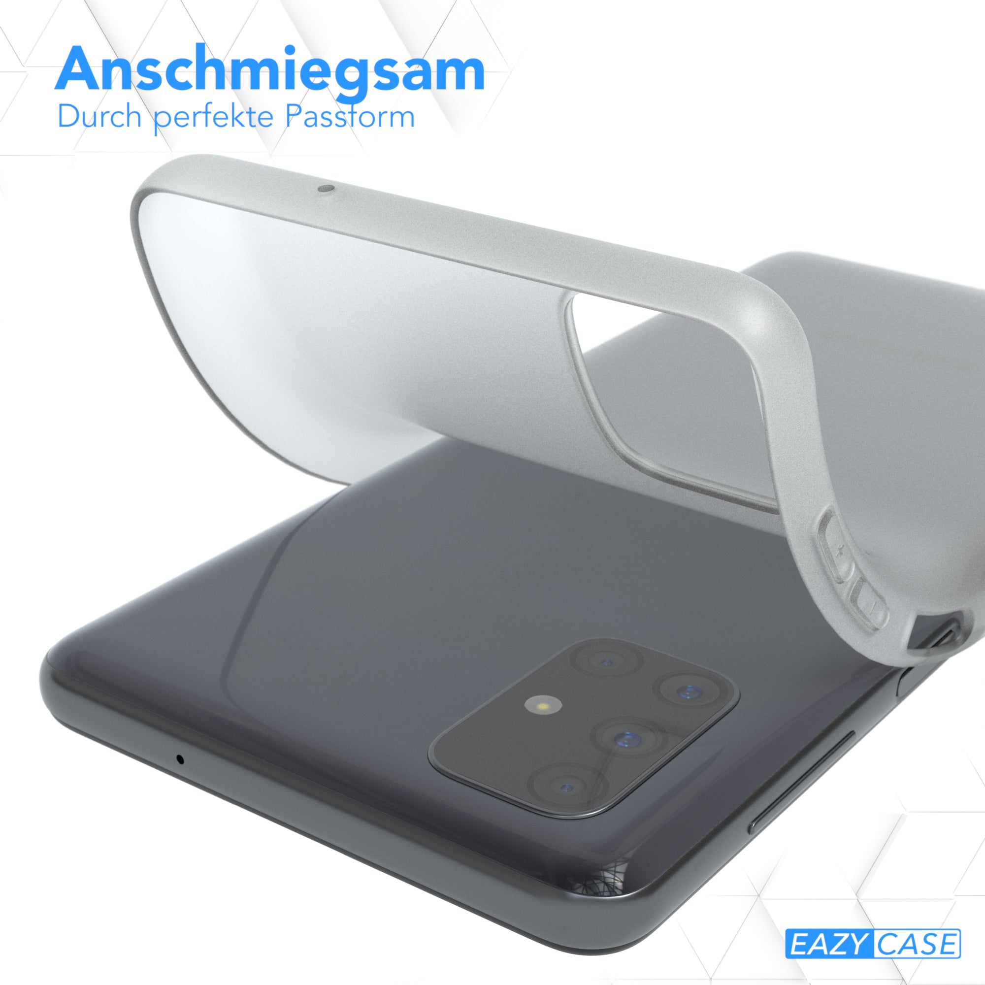 Galaxy M51 ultradünnes Slimcover aus TPU