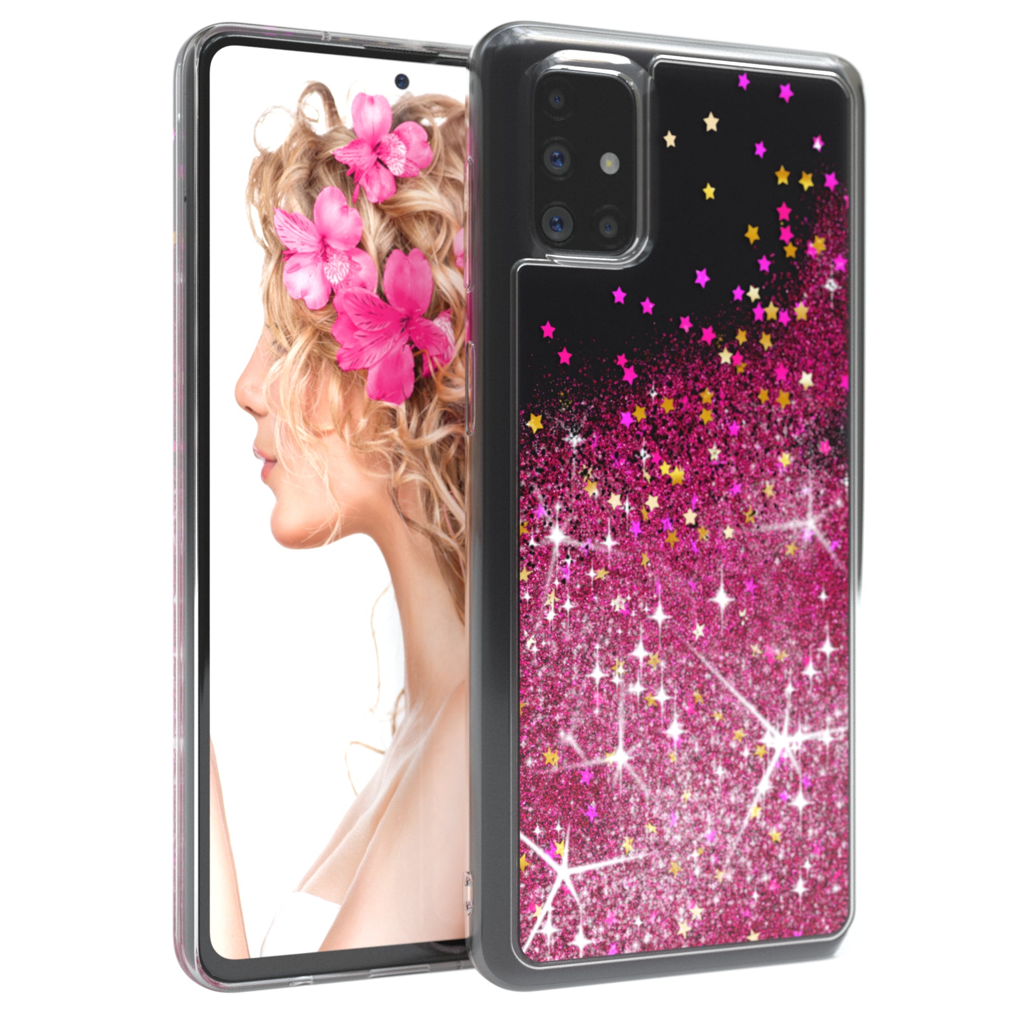 Galaxy M51 Glitzerhülle