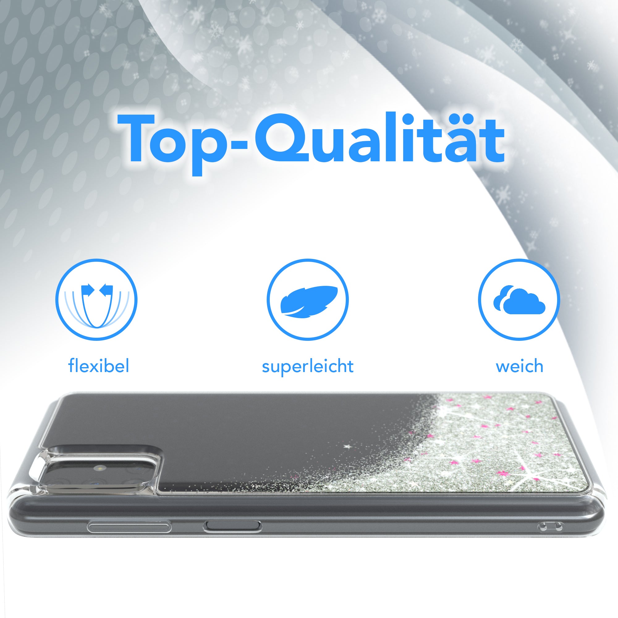 Galaxy M51 Glitzerhülle