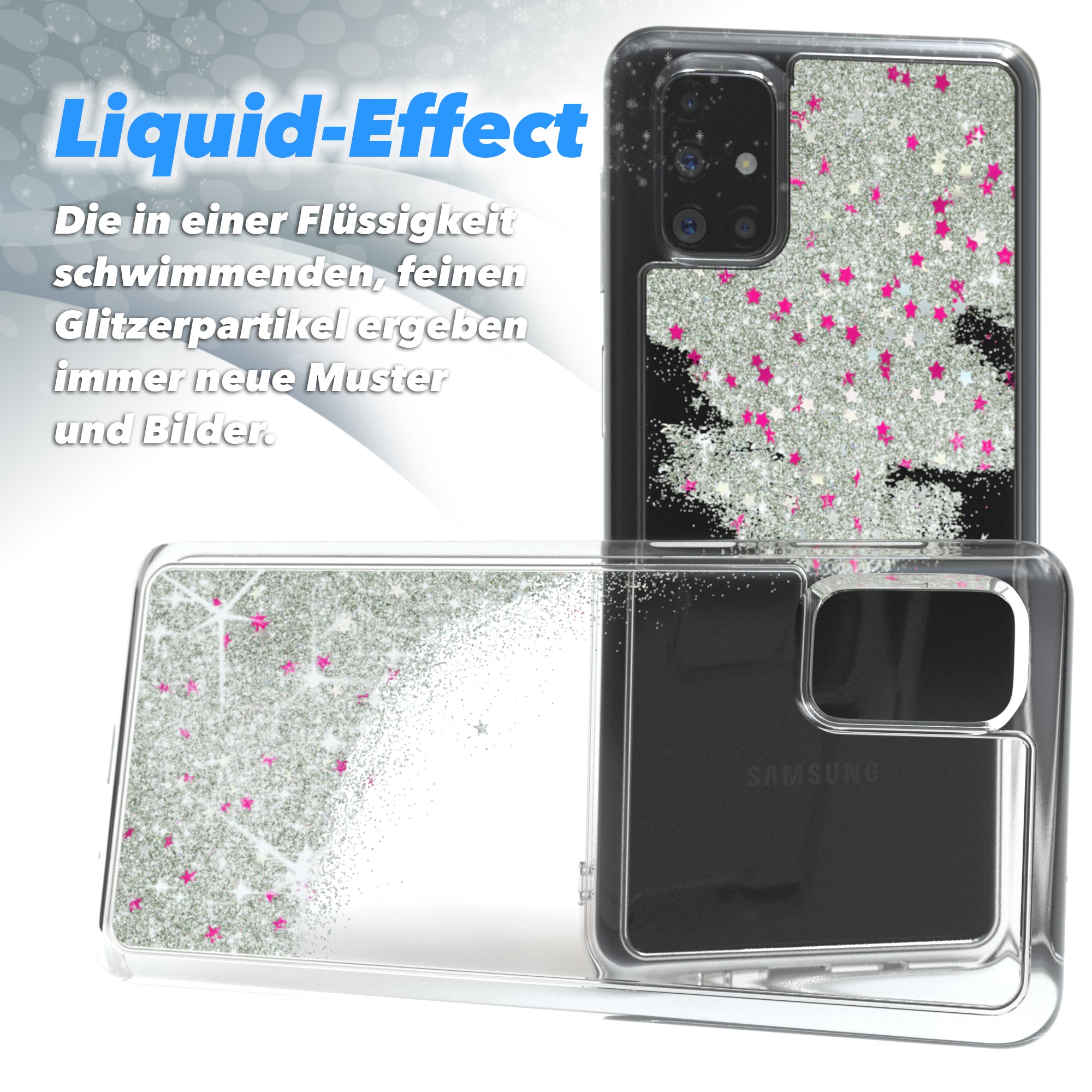 Galaxy M51 Glitzerhülle