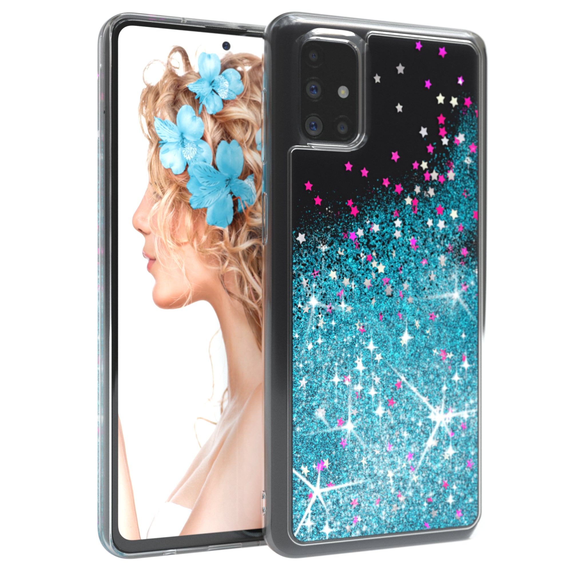 Galaxy M51 Glitzerhülle
