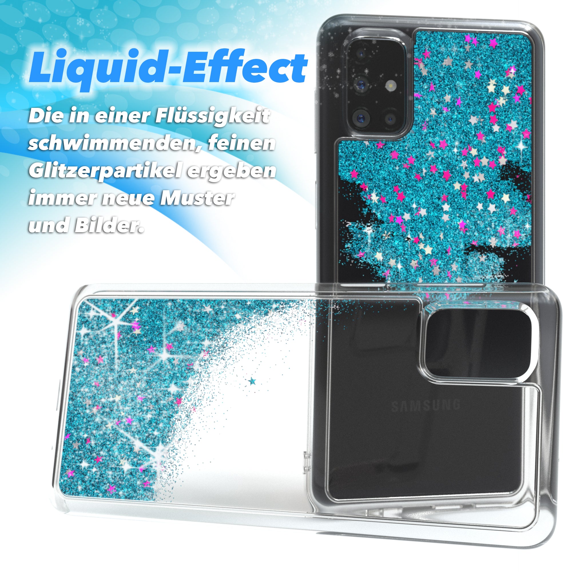 Galaxy M51 Glitzerhülle