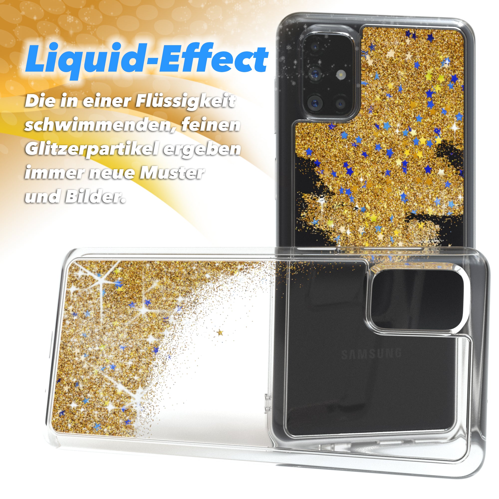 Galaxy M51 Glitzerhülle