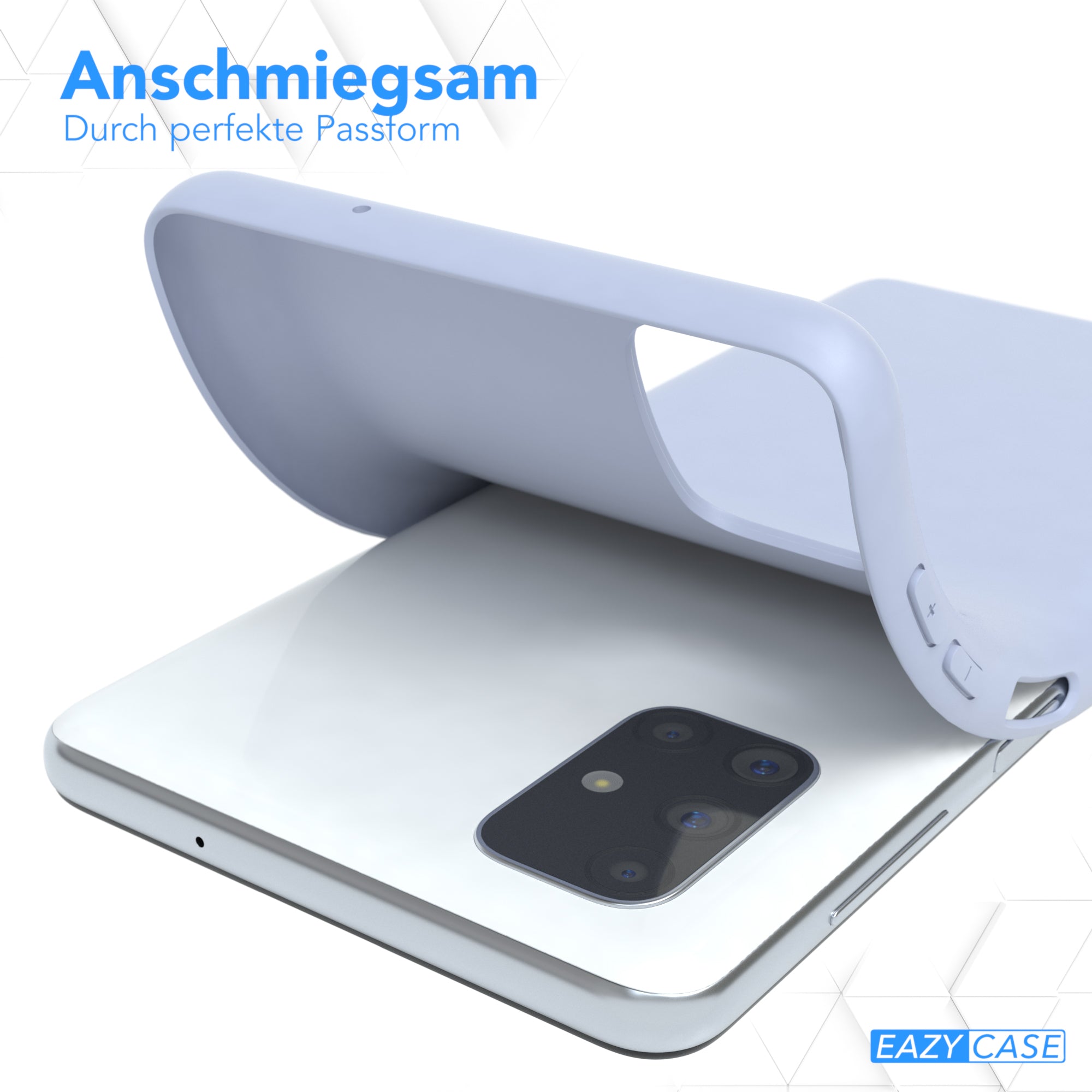 Galaxy M51 ultradünnes Slimcover aus TPU