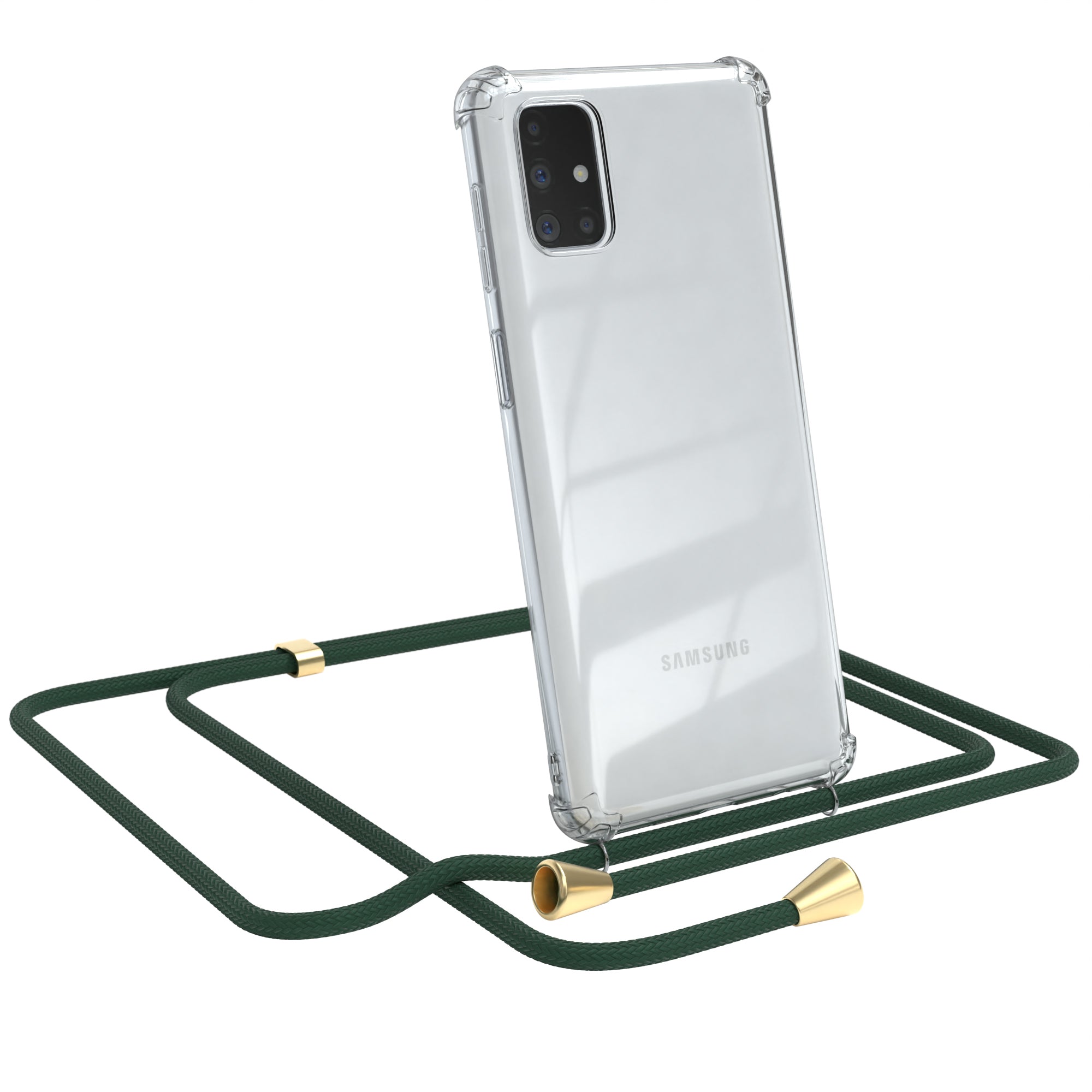 Galaxy M51 transparente Hülle + Kordel