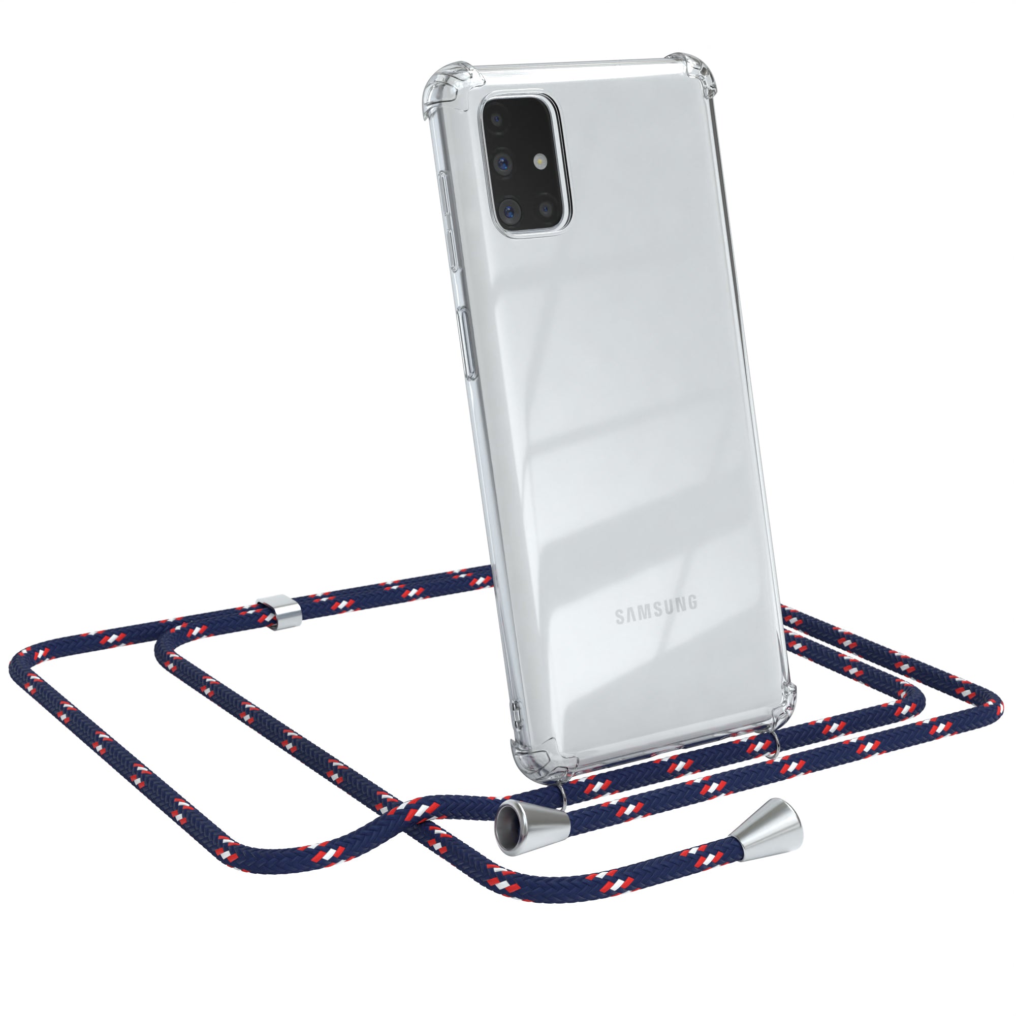 Galaxy M51 transparente Hülle + Kordel