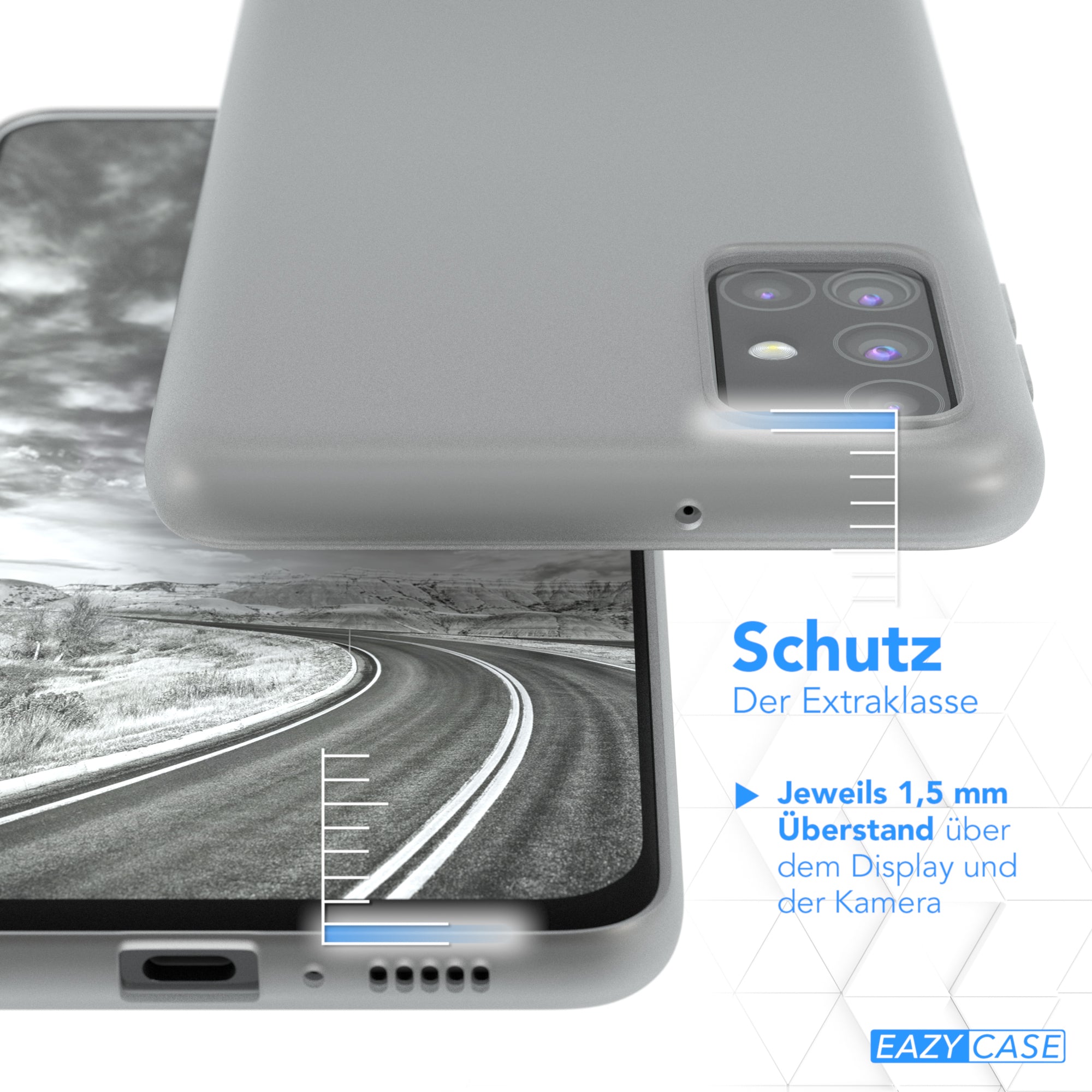 Galaxy M31s ultradünnes Slimcover aus TPU