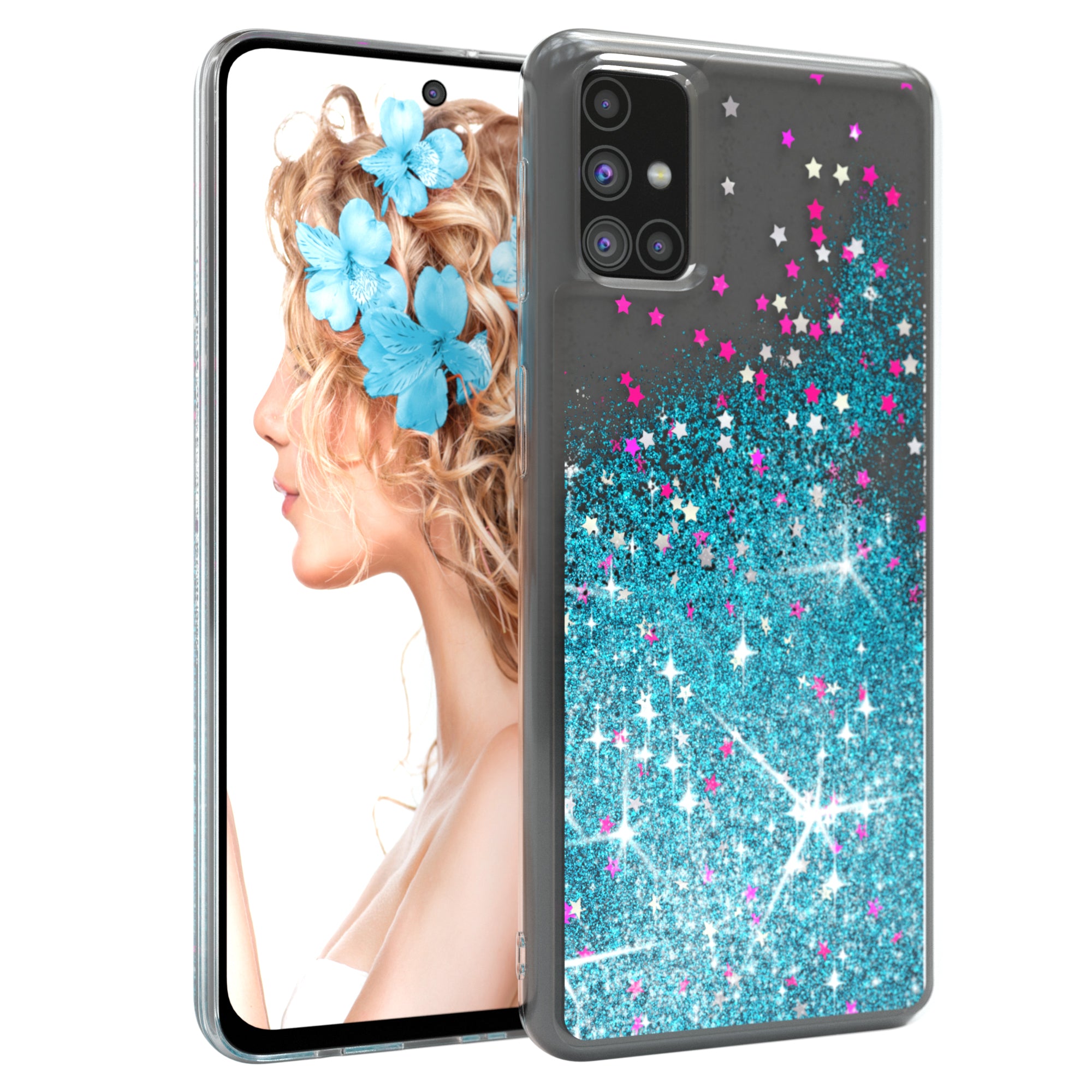 Galaxy M31s Glitzerhülle