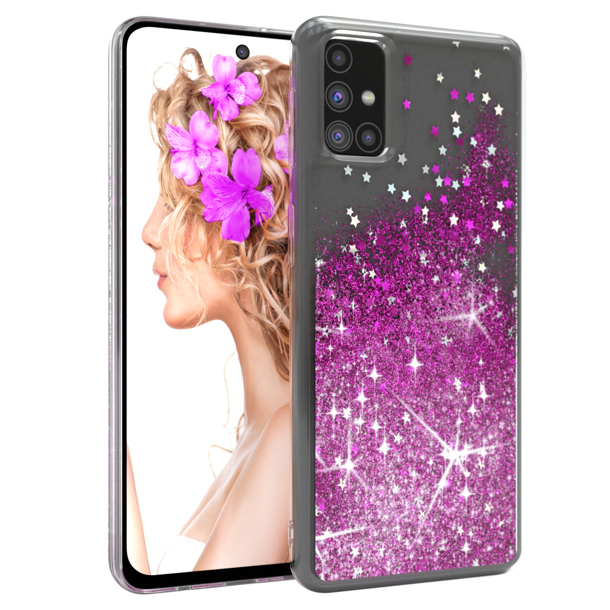 Galaxy M31s Glitzerhülle