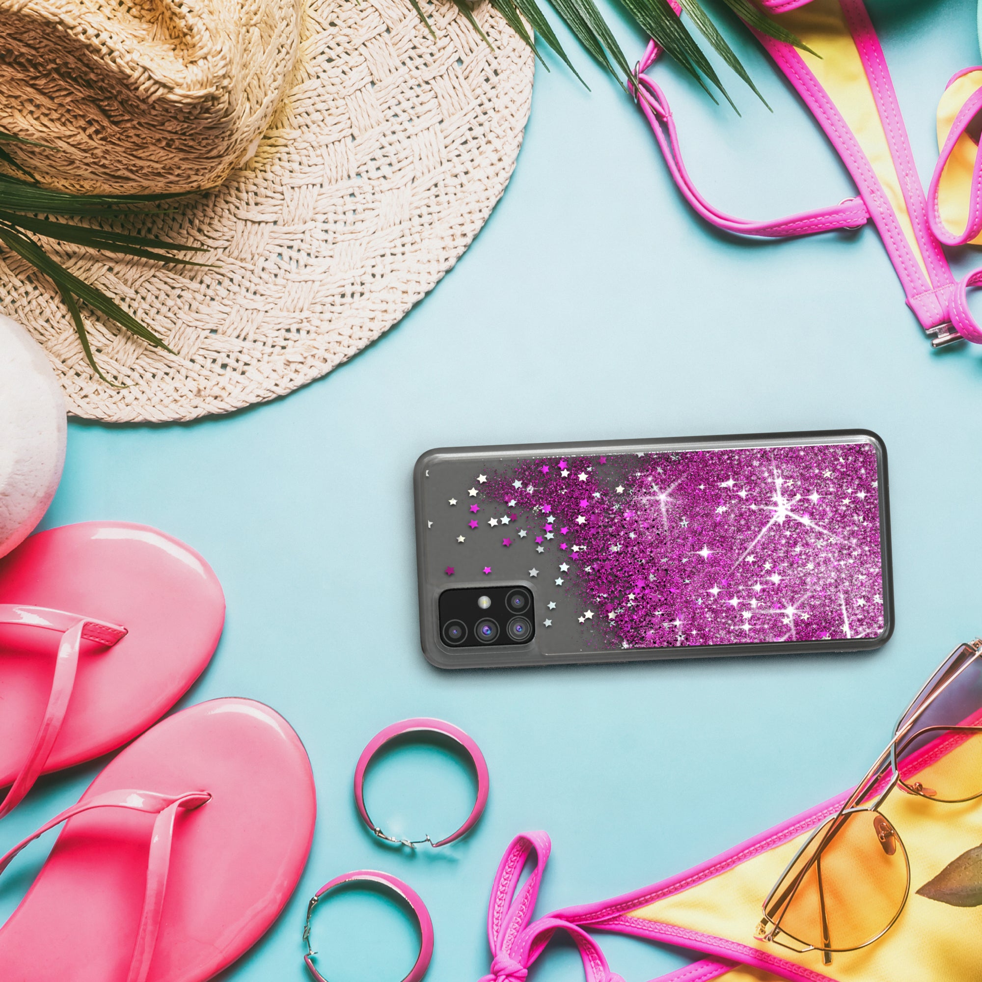 Galaxy M31s Glitzerhülle