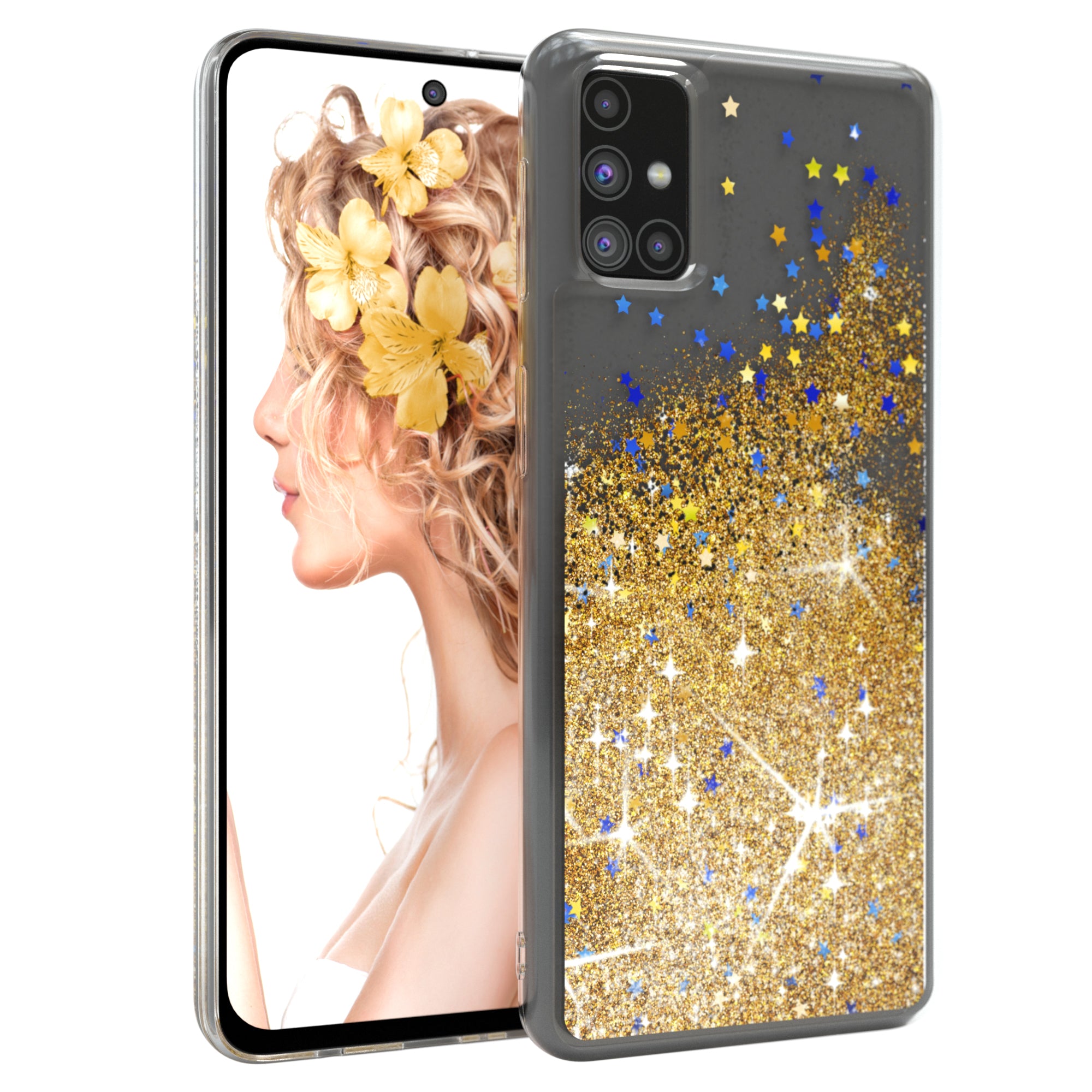 Galaxy M31s Glitzerhülle