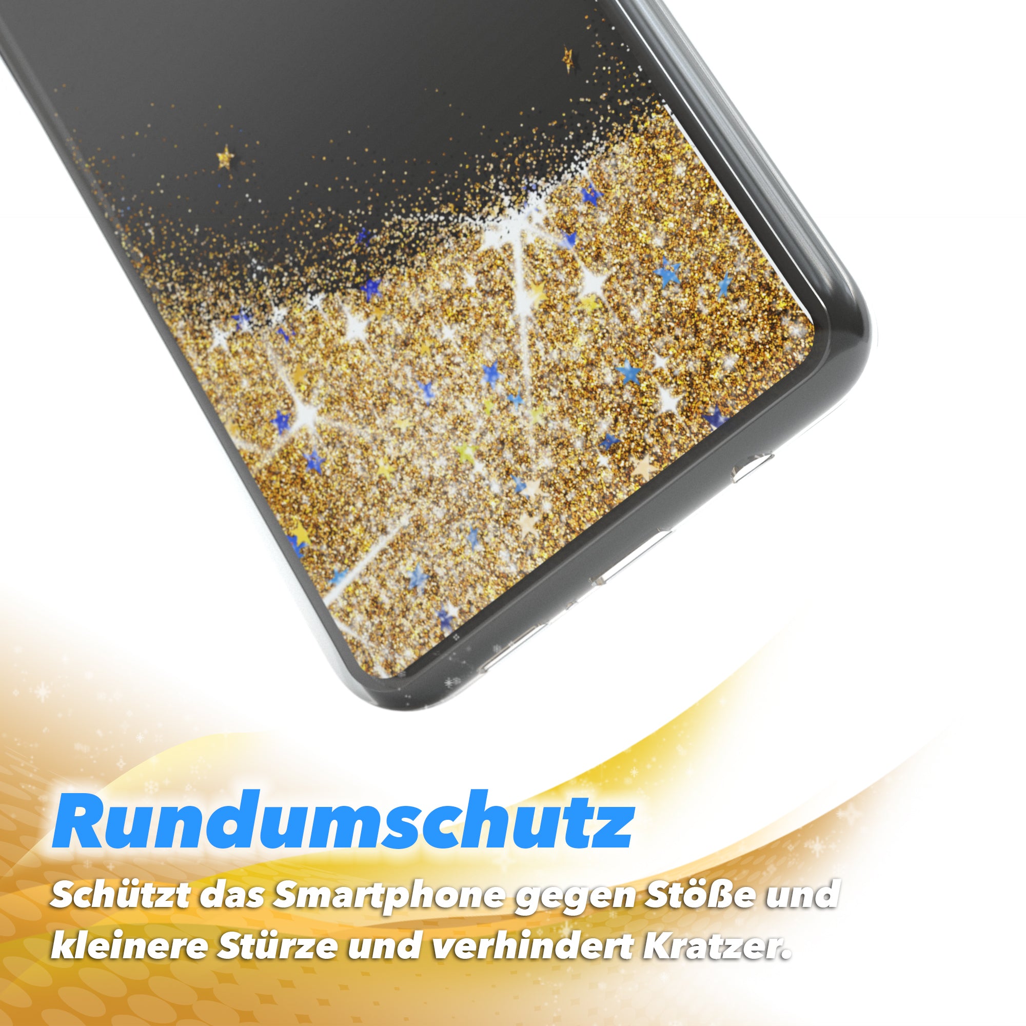 Galaxy M31s Glitzerhülle