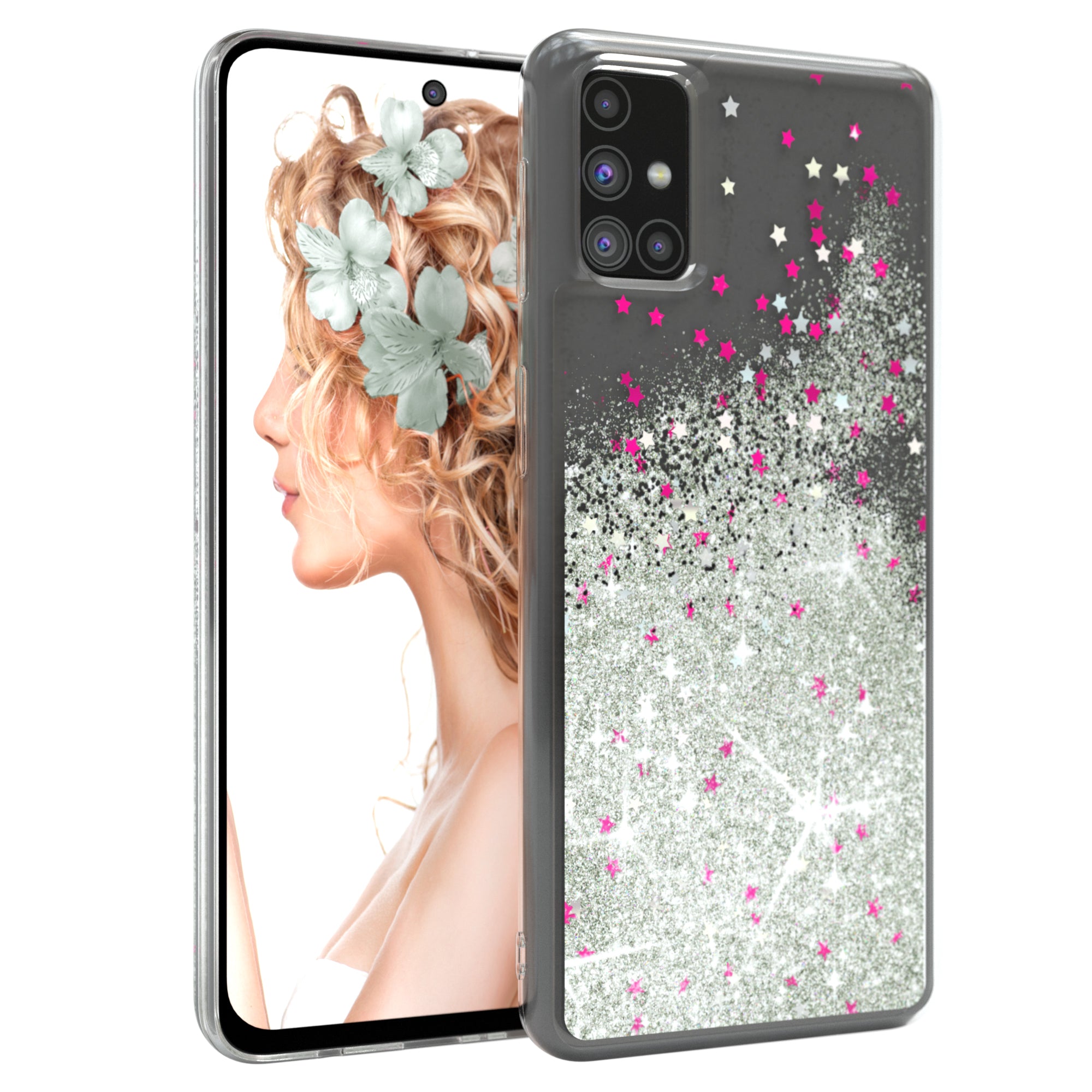 Galaxy M31s Glitzerhülle
