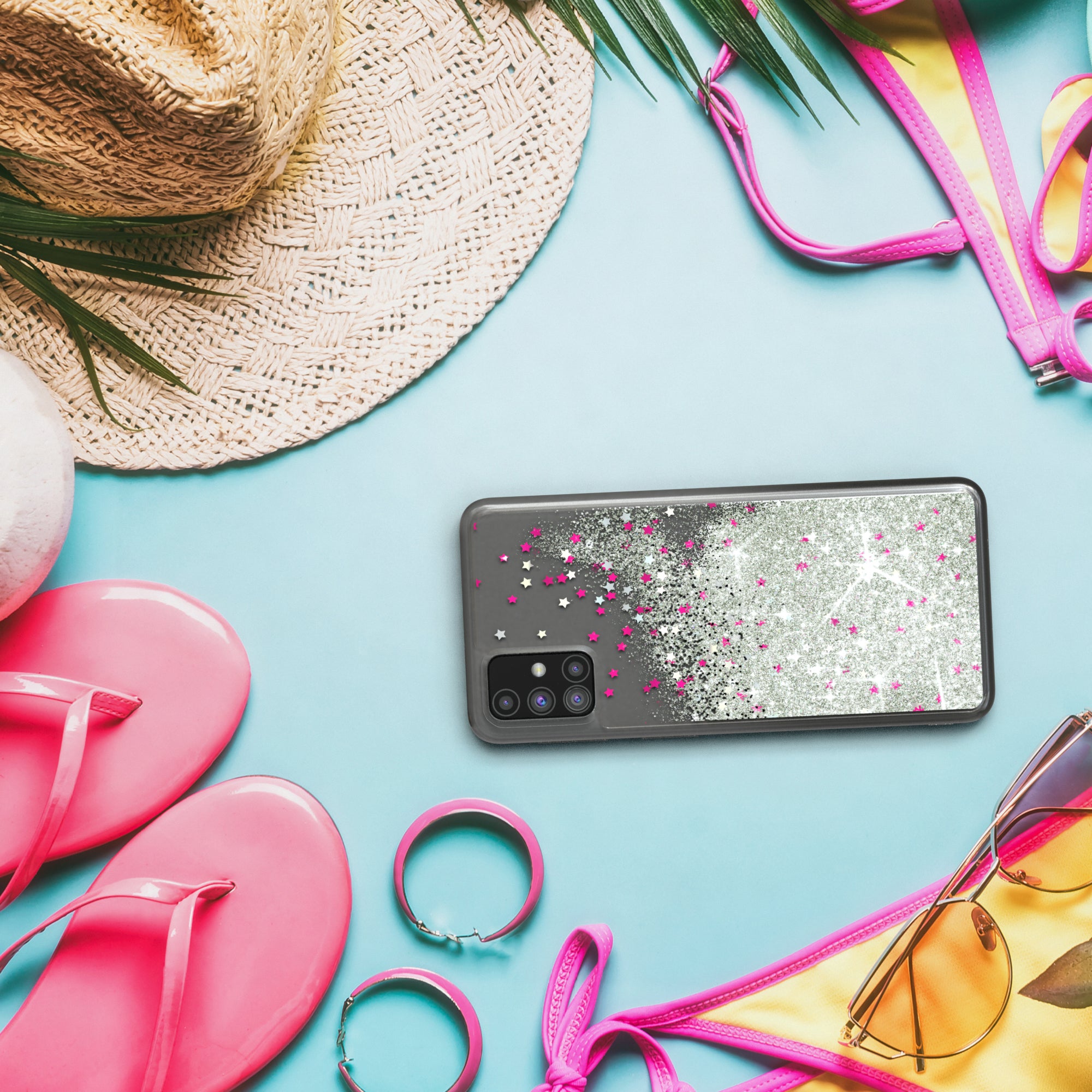 Galaxy M31s Glitzerhülle