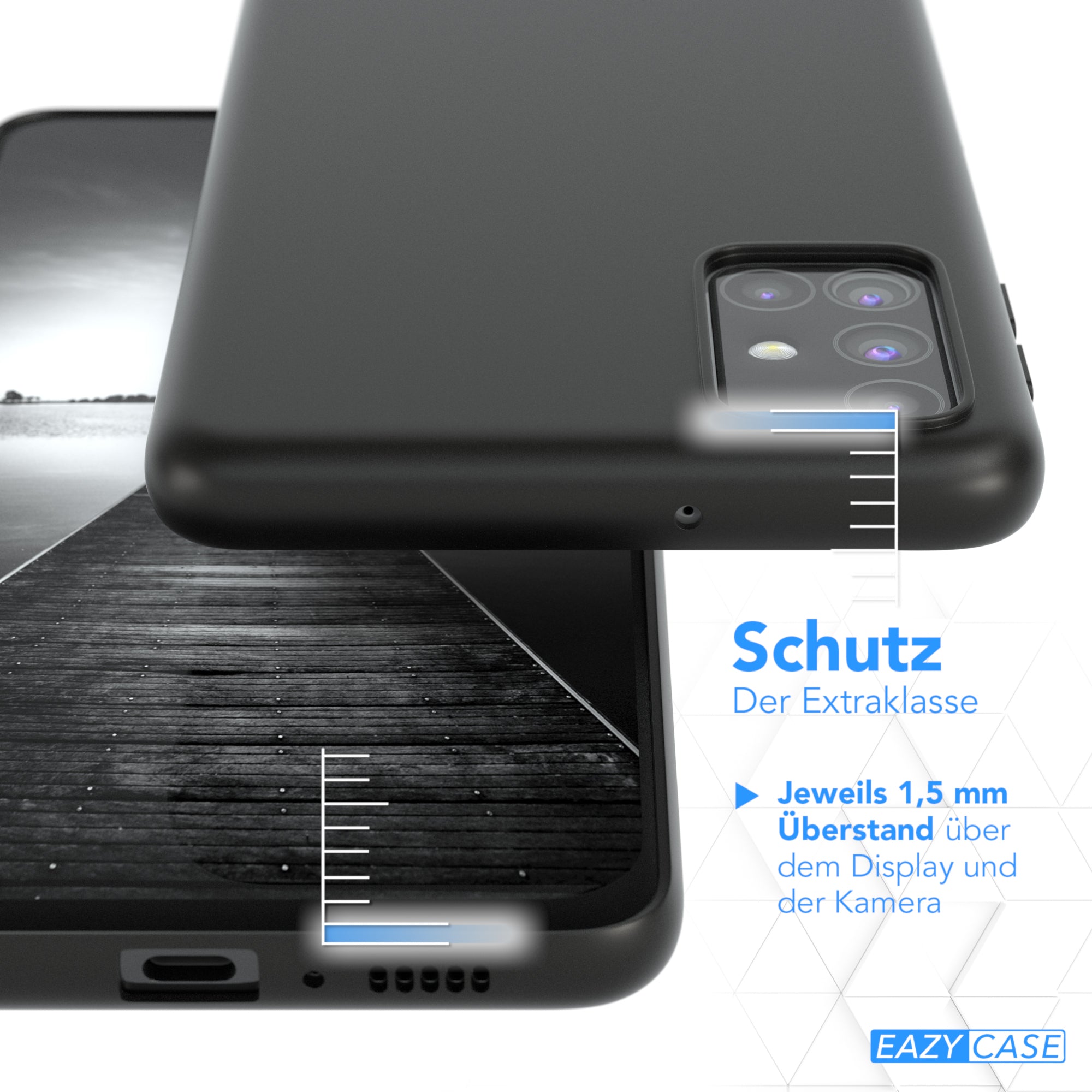 Galaxy M31s ultradünnes Slimcover aus TPU