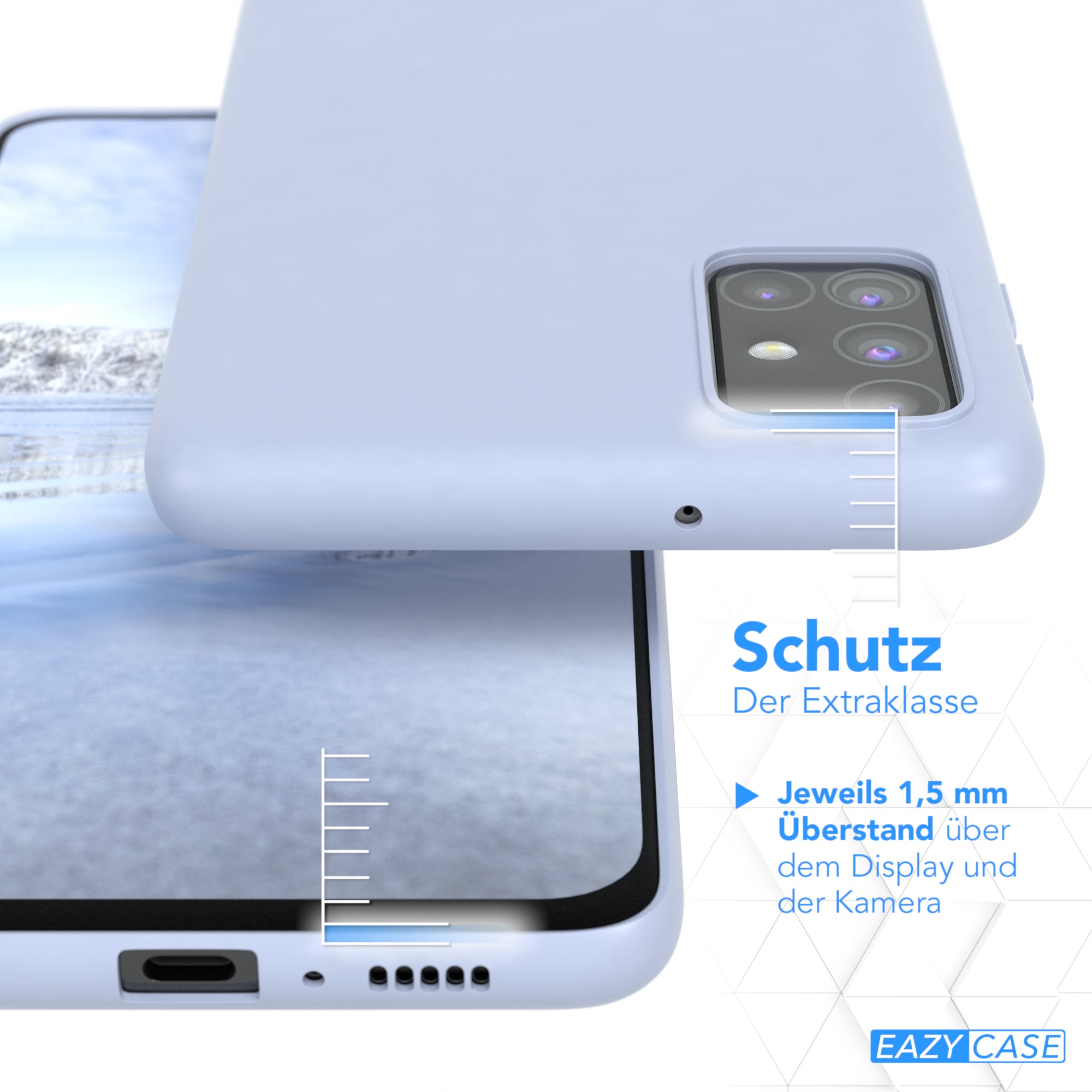 Galaxy M31s ultradünnes Slimcover aus TPU