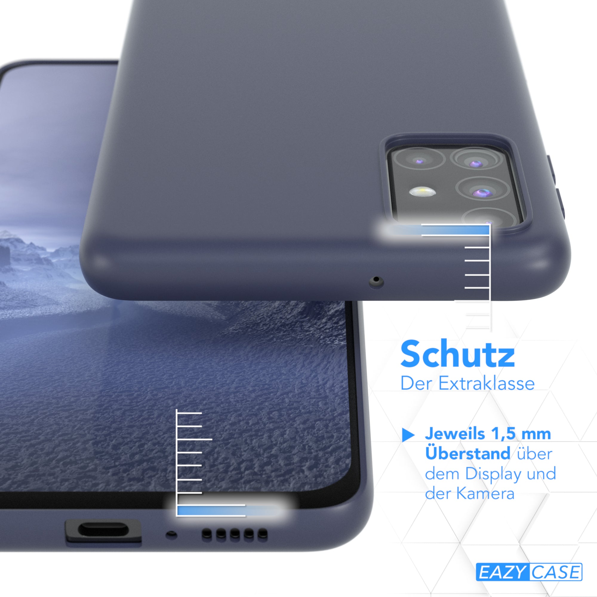 Galaxy M31s ultradünnes Slimcover aus TPU