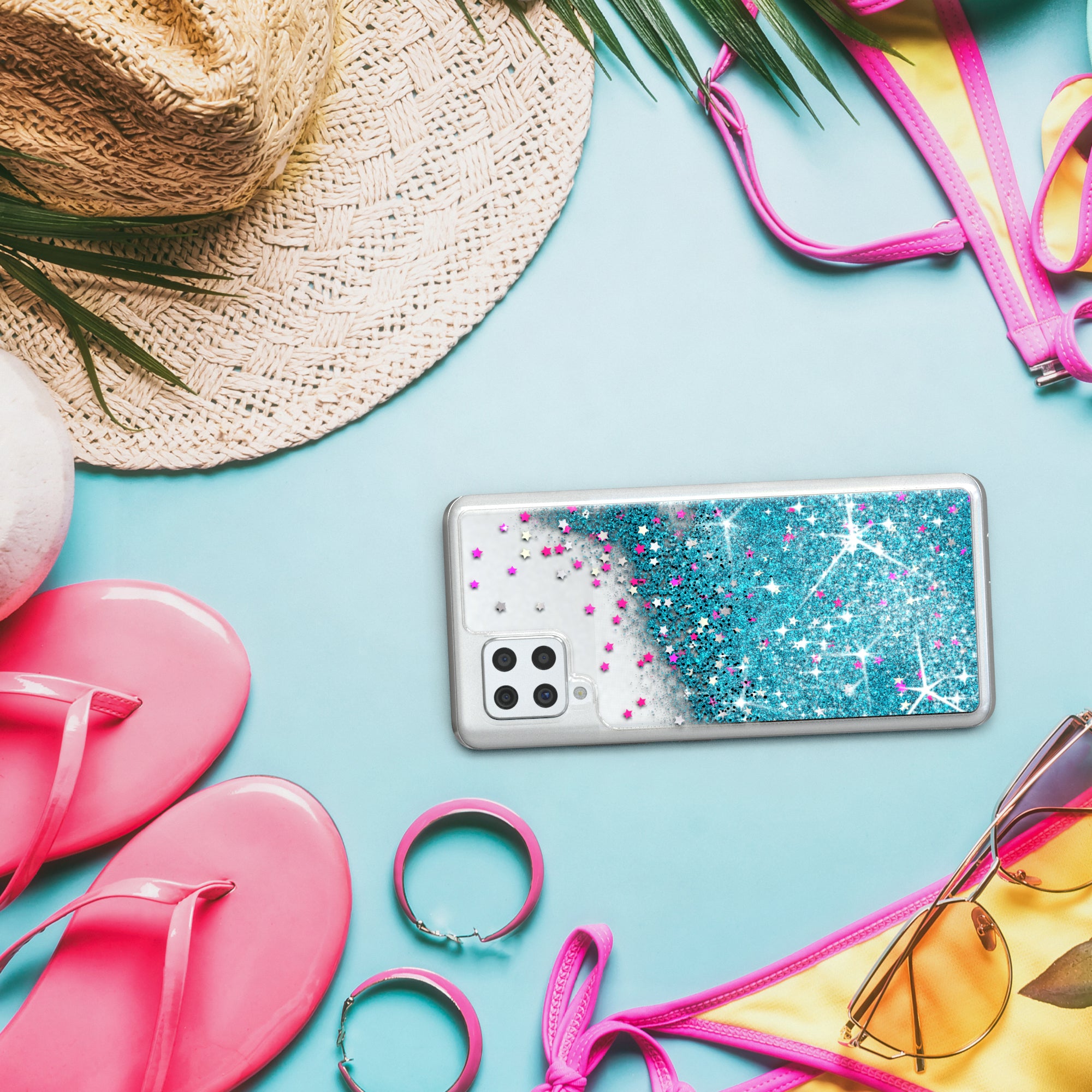 Galaxy A42 5G Glitzerhülle