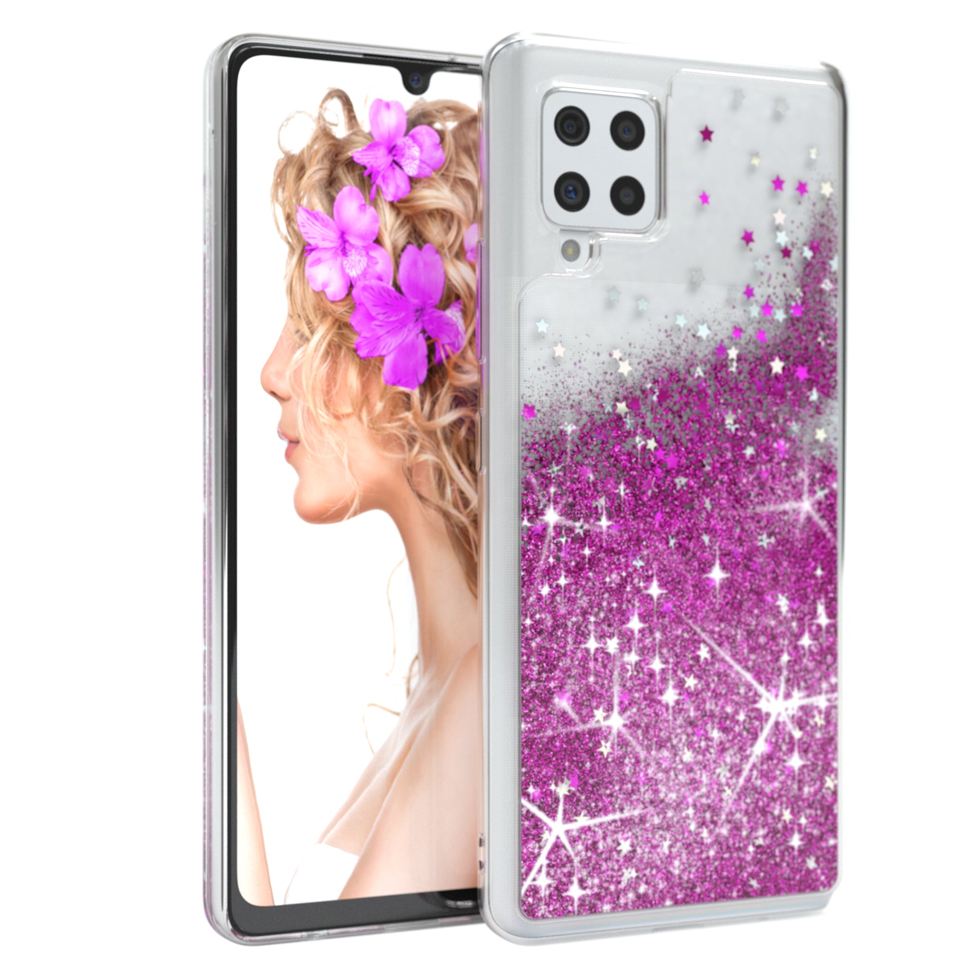 Galaxy A42 5G Glitzerhülle