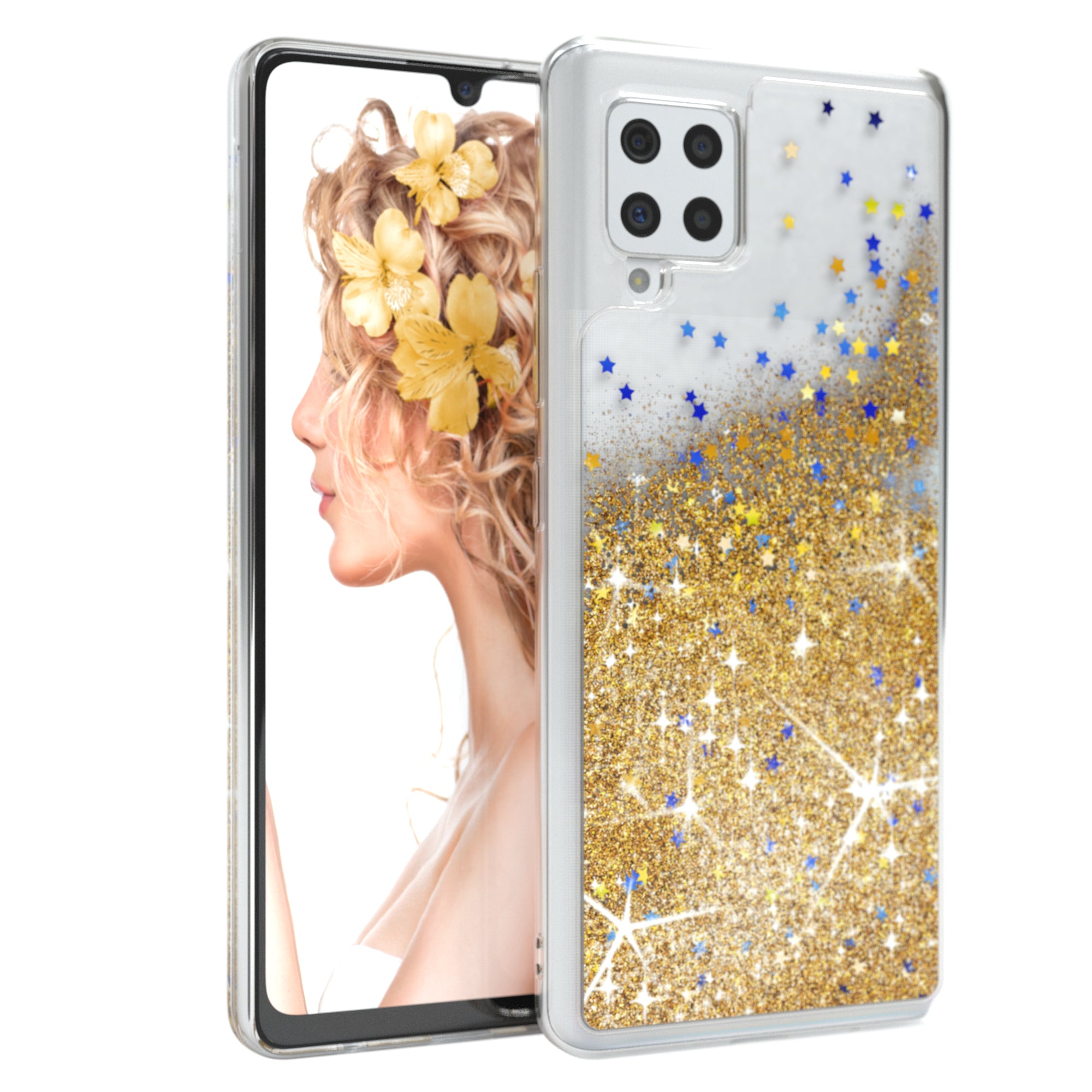 Galaxy A42 5G Glitzerhülle